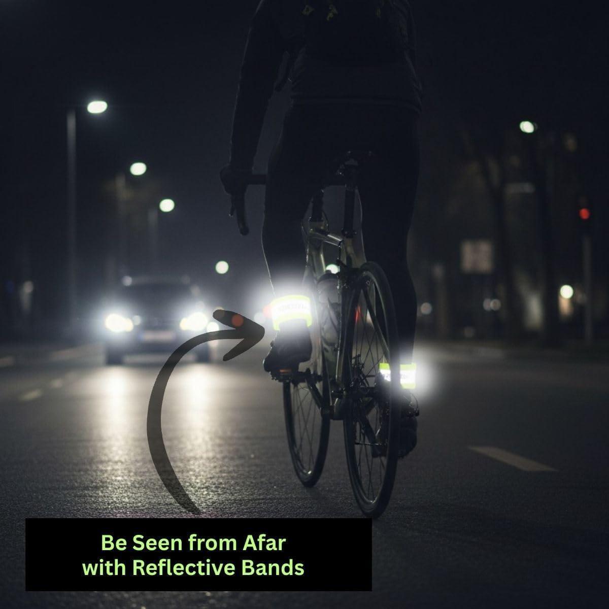 Bandas Reflectantes Ajustables ReflecToes - Seguridad 360°