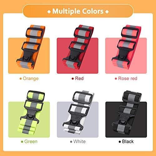 Cinturón Reflectante A-SAFETY Ajustable - Alta Visibilidad