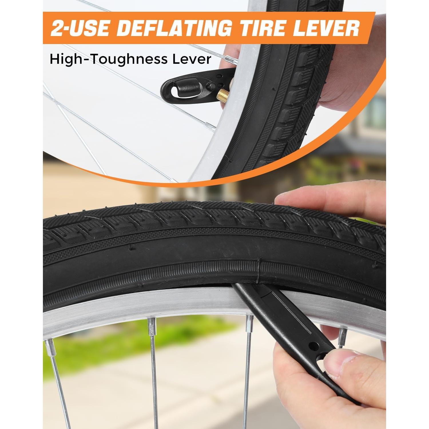 Kit de Reparación de Neumáticos de Bicicleta YangGien 36 Piezas