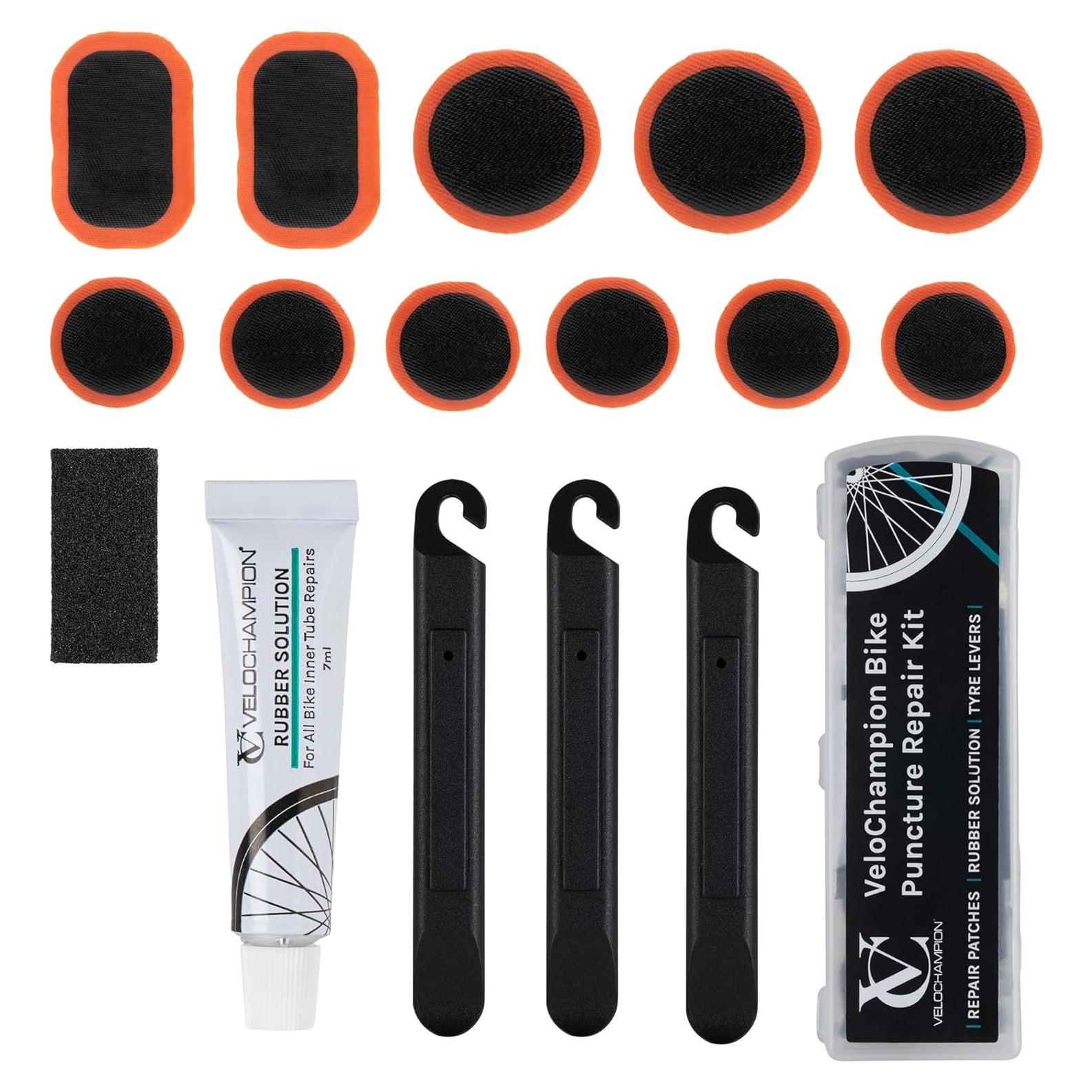 Kit de Reparación de Pinchazos VeloChampion - 6, 10 o 40 Parches