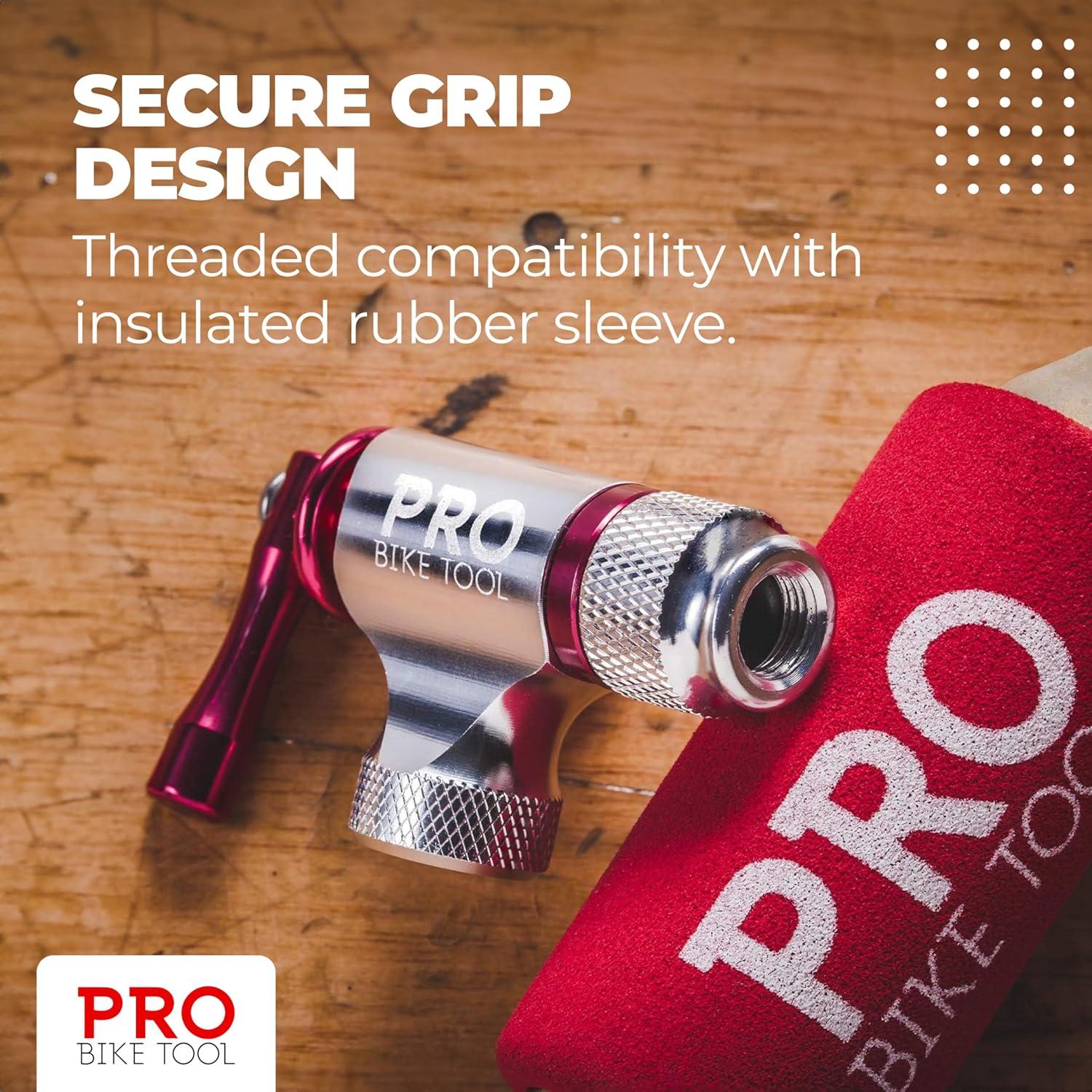 Inflador de CO2 Pro Bike Tool - Compatible con Presta y Schrader