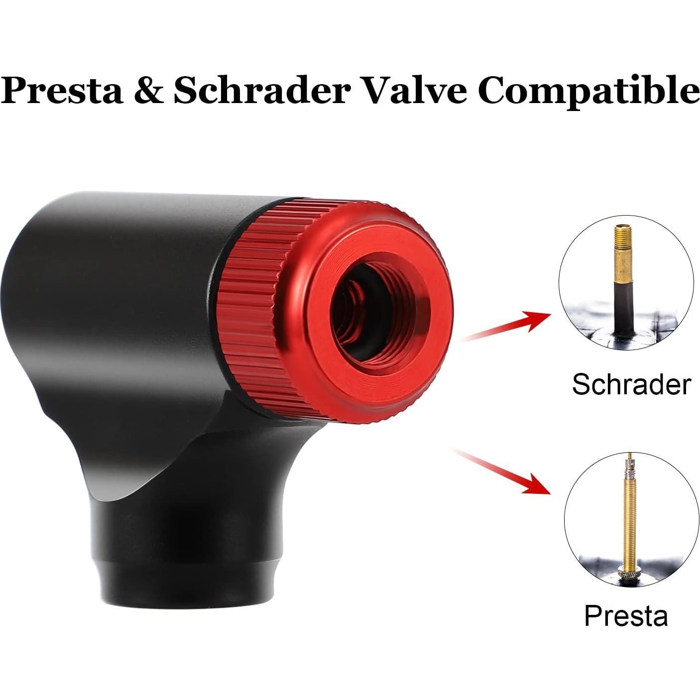 Inflador de Neumáticos de Bicicleta CO2 Ctrepower + 6 Cartuchos