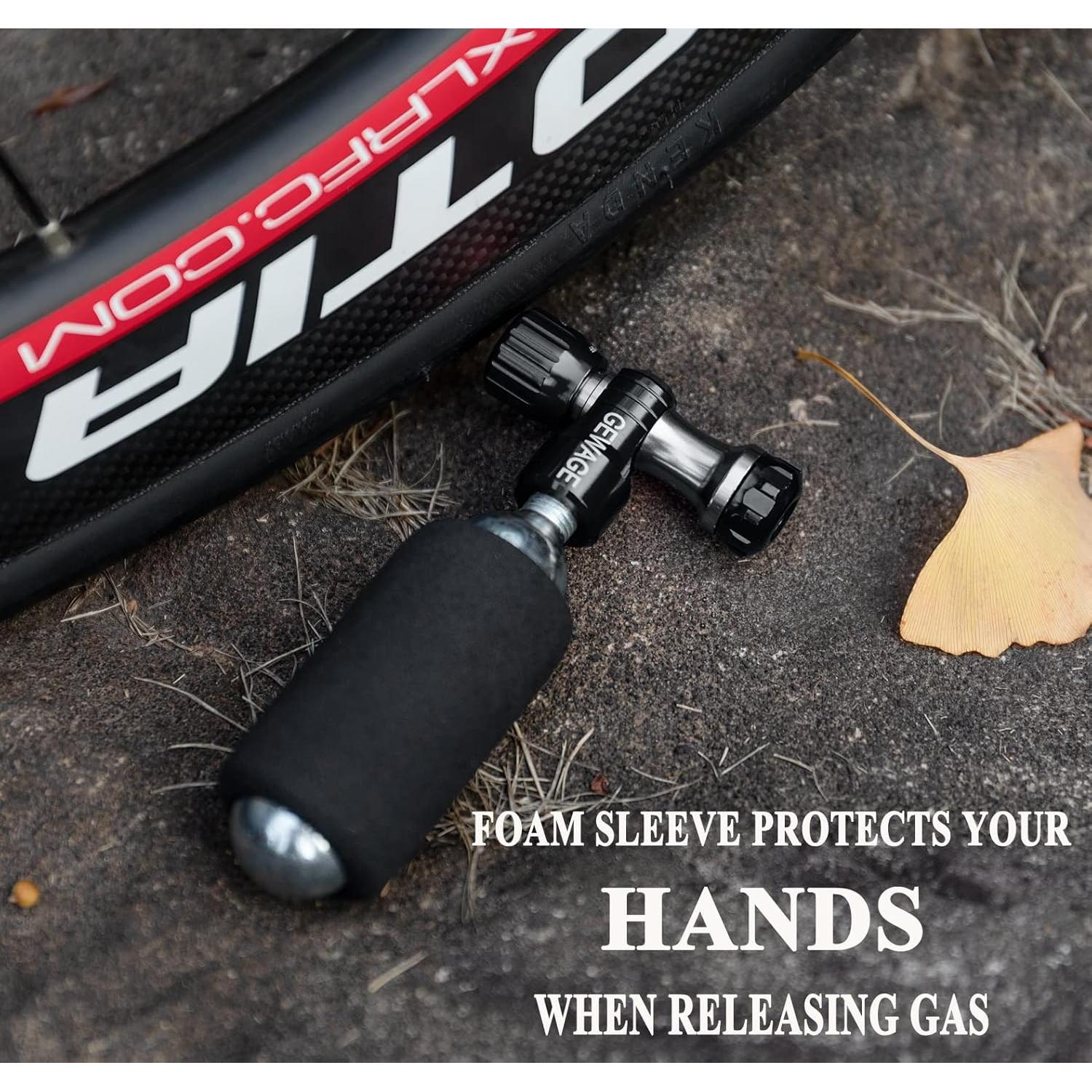 Inflador de CO2 GEWAGE CP-0046 con 4 cartuchos de 16g