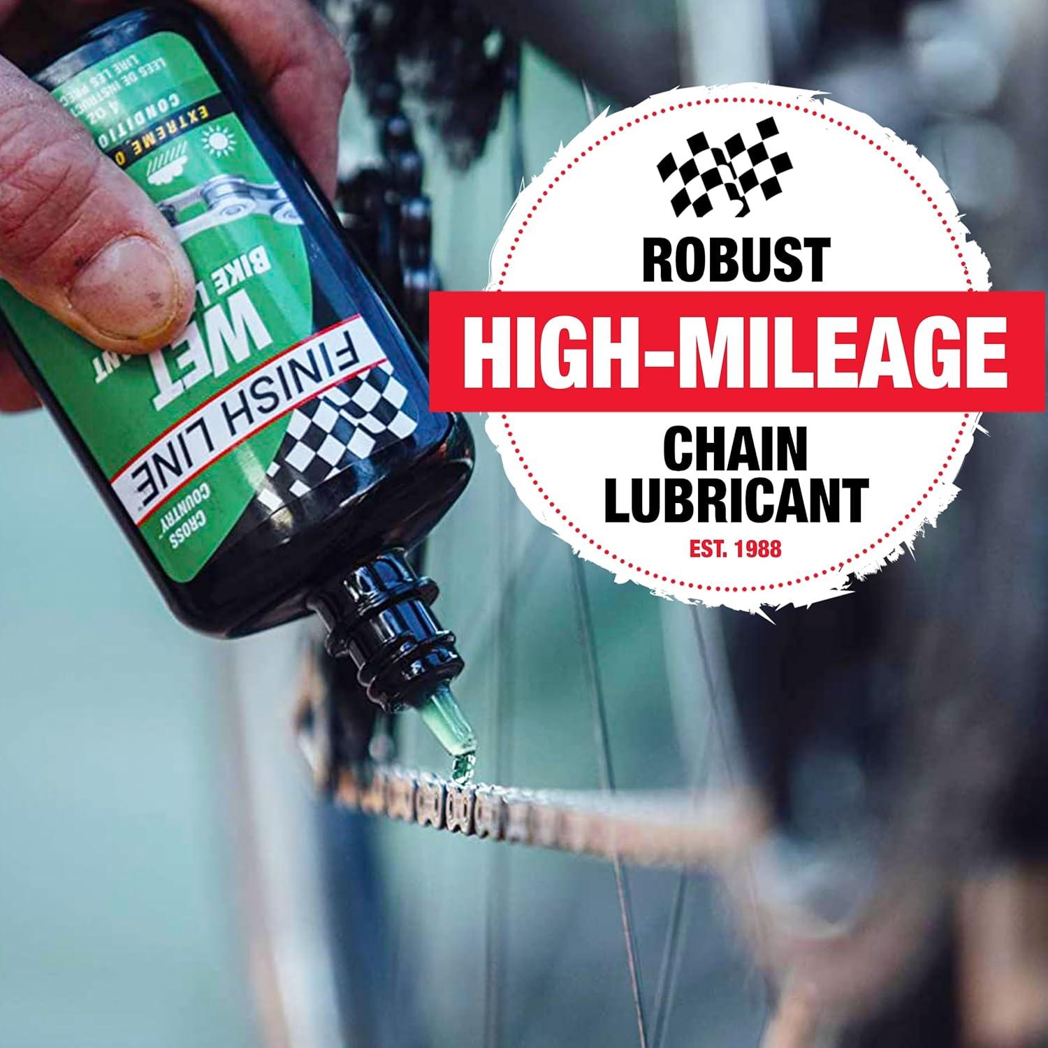 Lubricante para Cadena de Bicicleta Finish Line WET 226g