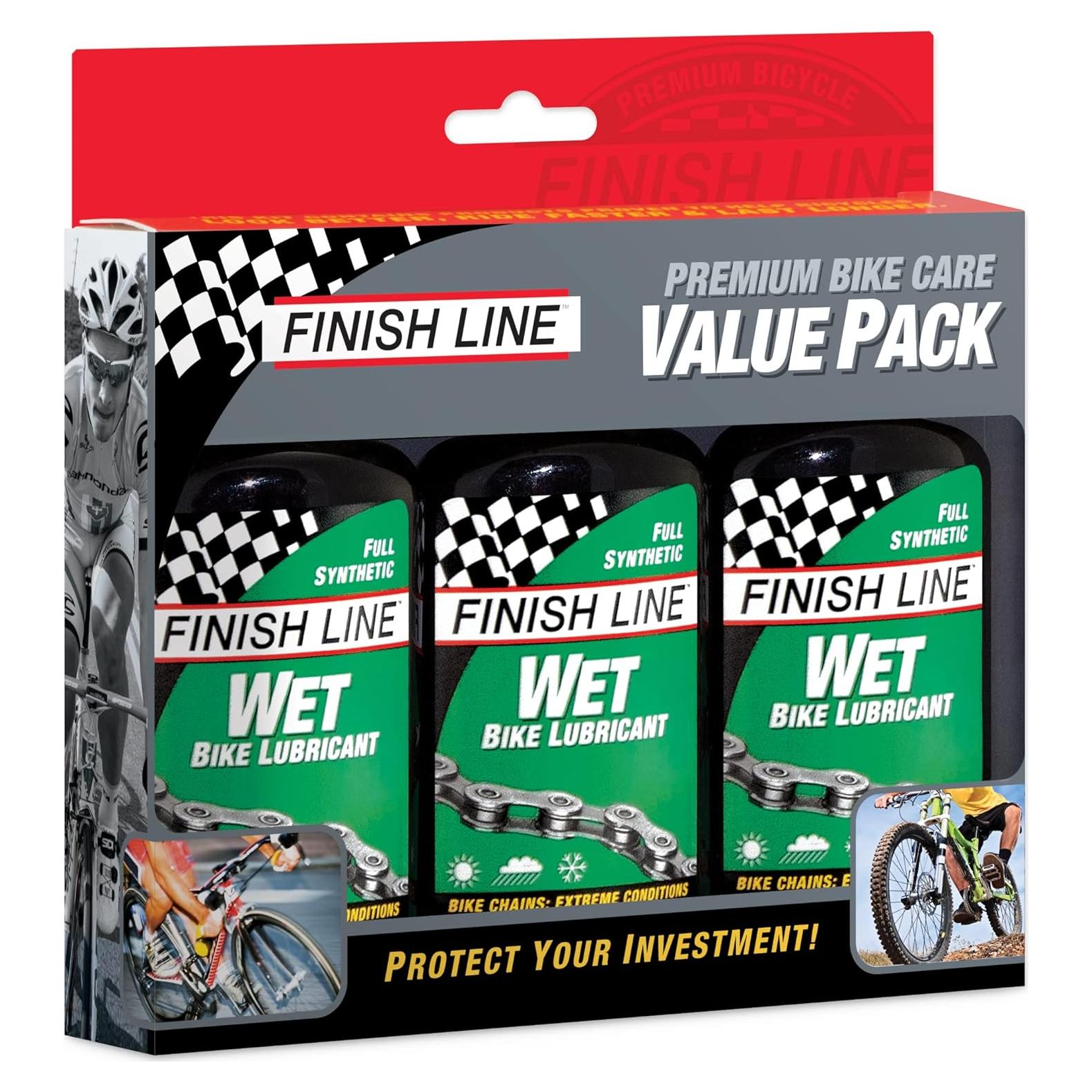 Lubricante Húmedo Finish Line Cross Country 3x113.4g