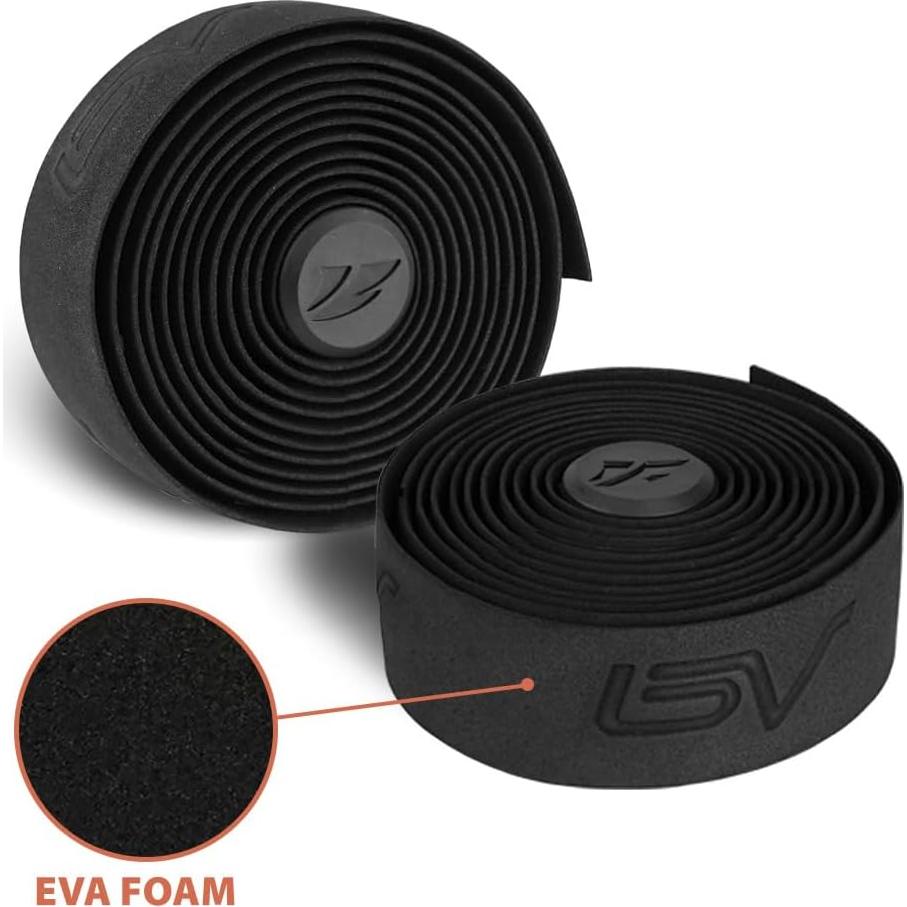 Cintas de Manillar de Bicicleta BV EVA - 4.19m Antideslizante