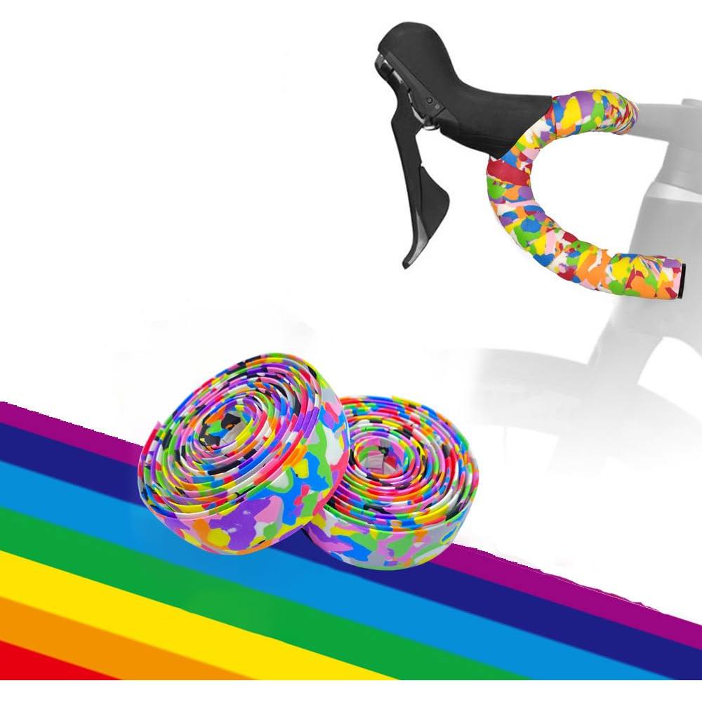 Cinta de Manillar para Bicicleta TIANXON EVA Multicolor 2150mm