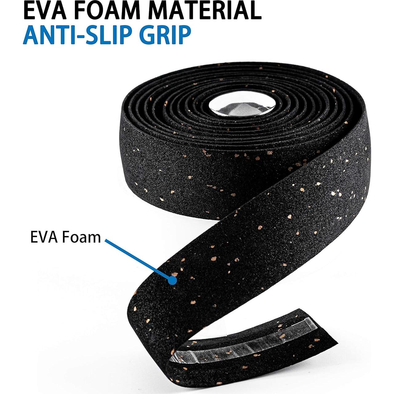 Cinta de Manillar de Bicicleta LSSH EVA Antideslizante - 2 Rollos