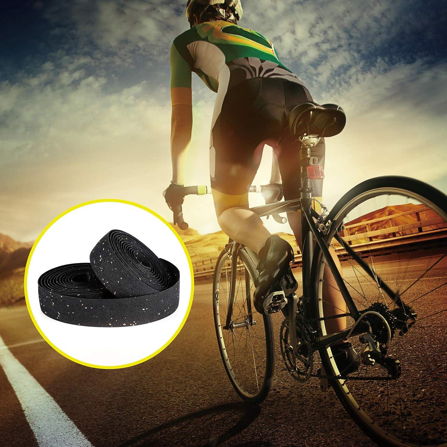 Cinta de Manillar de Bicicleta LSSH EVA Antideslizante - 2 Rollos