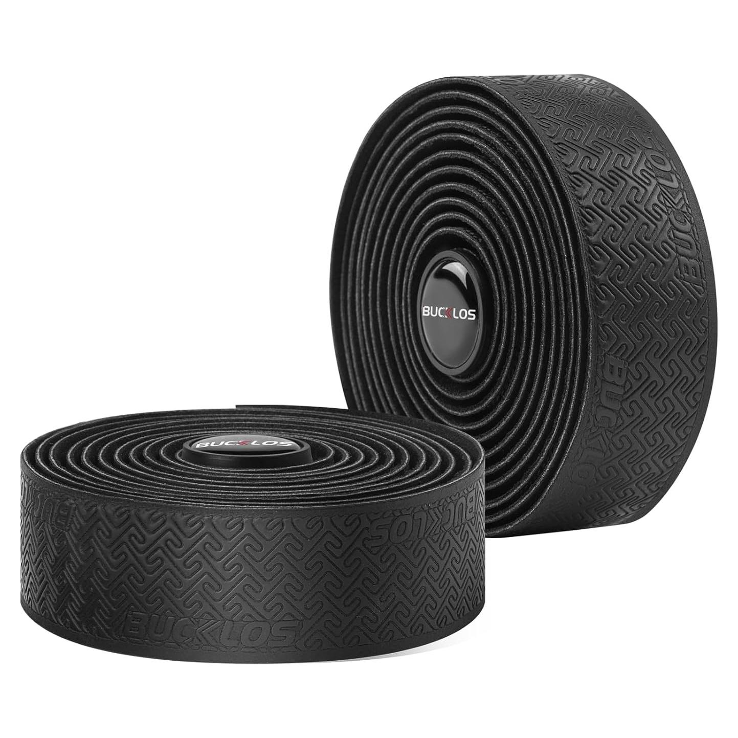 Cinta de Manillar BUCKLOS 2.2m EVA Antideslizante Negra