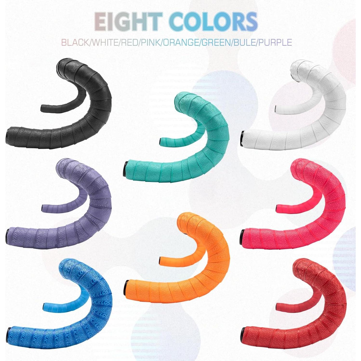 Cinta de Manillar BUCKLOS 2.2m EVA Antideslizante Negra