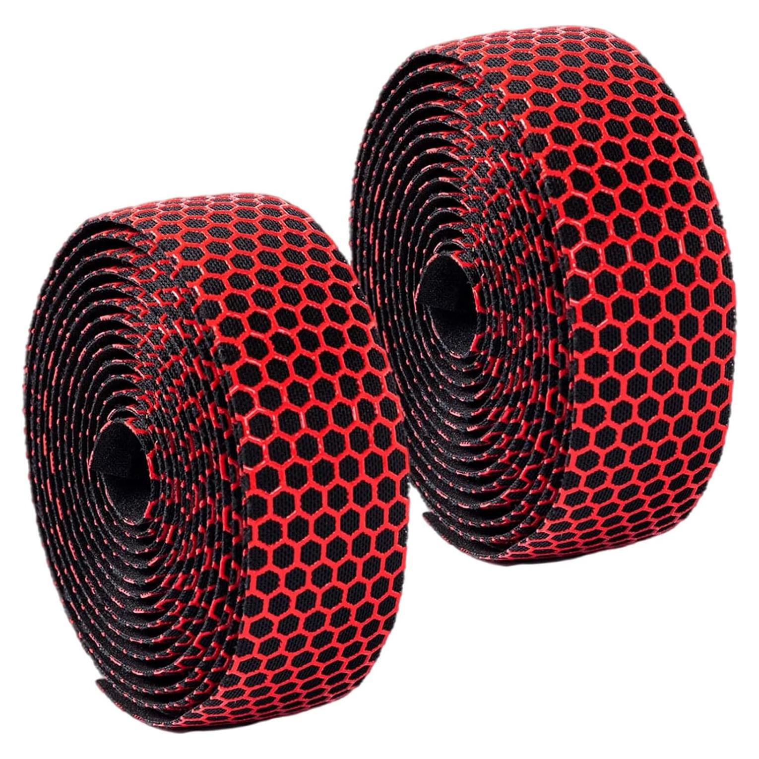 Cintas de Manillar de Bicicleta Homelae 2 Rollos EVA Rojo