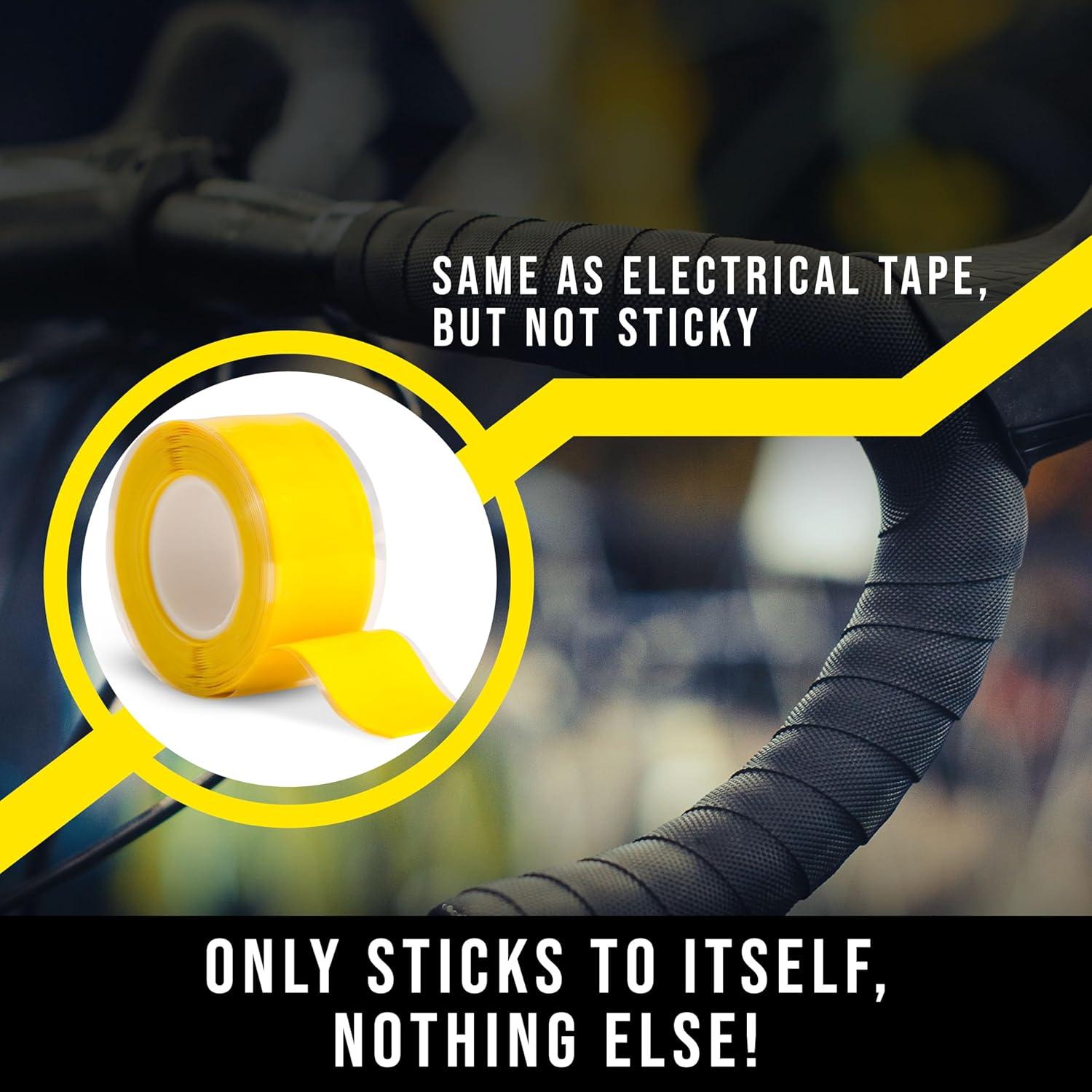 Cinta para Manillar de Bicicleta Domain Cycling - 3.05m Negra