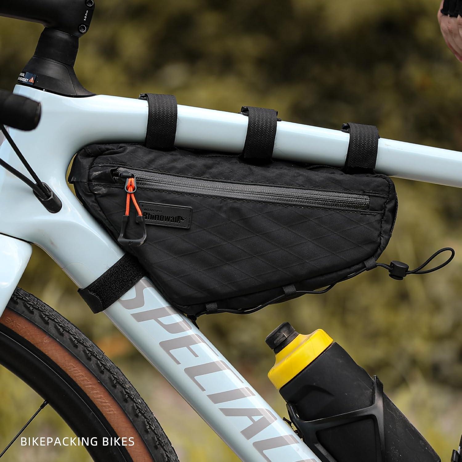 Bolsa de Marco de Bicicleta Abamita BHD0016 1.7L Negra