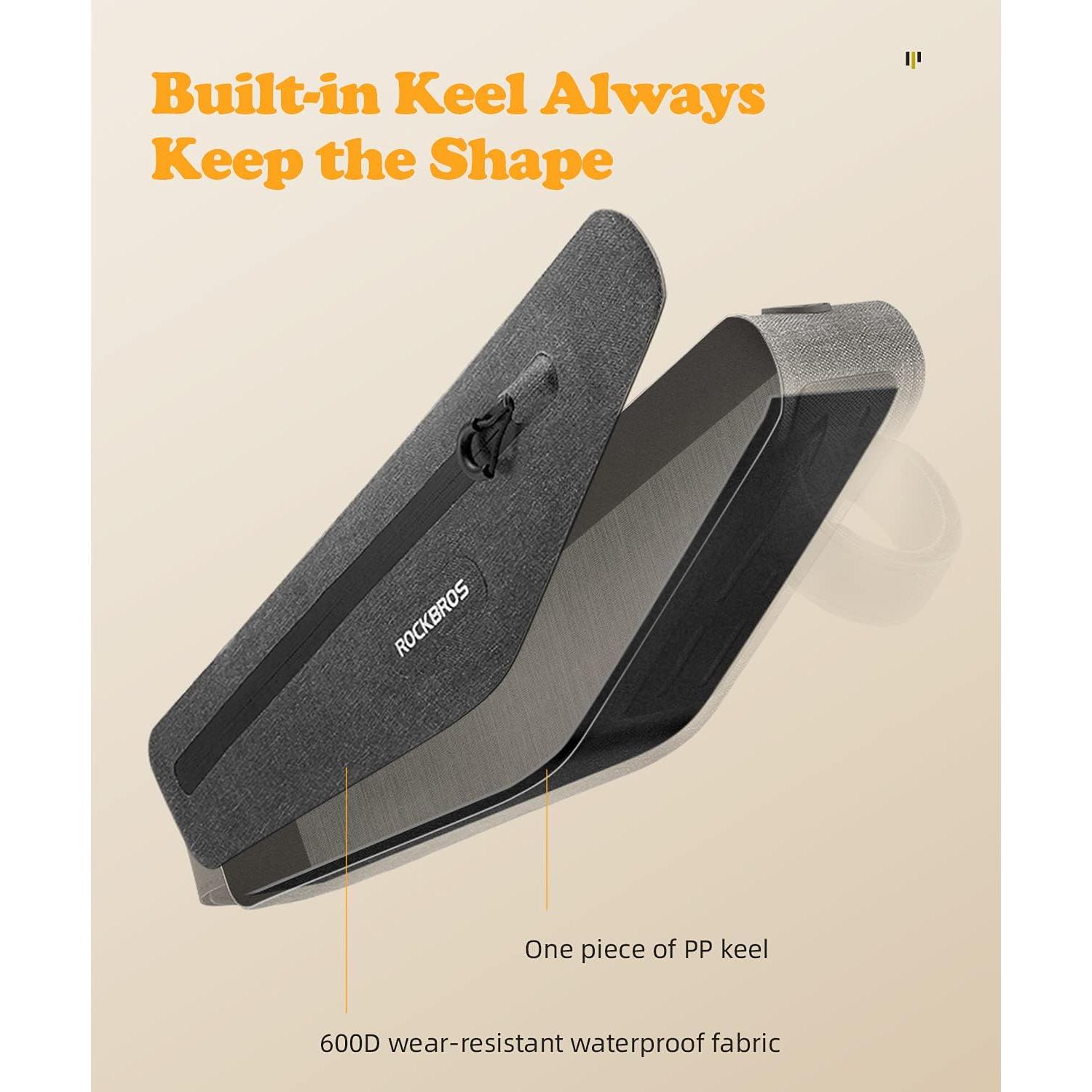 Bolsa Triangular Impermeable ROCKBROS 1.5L para Bicicleta