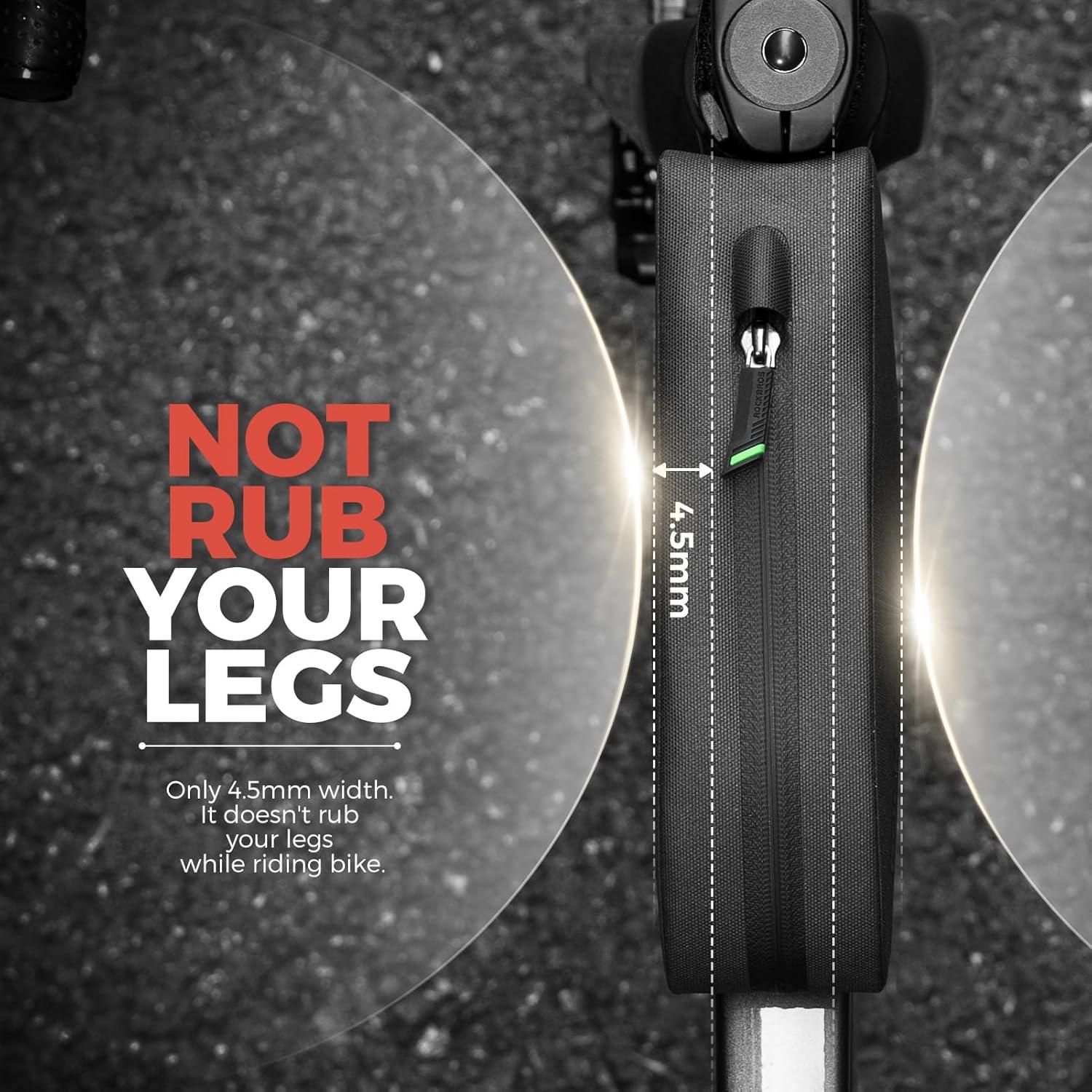 Bolsa de marco ROCKBROS impermeable 0.9L para bicicleta