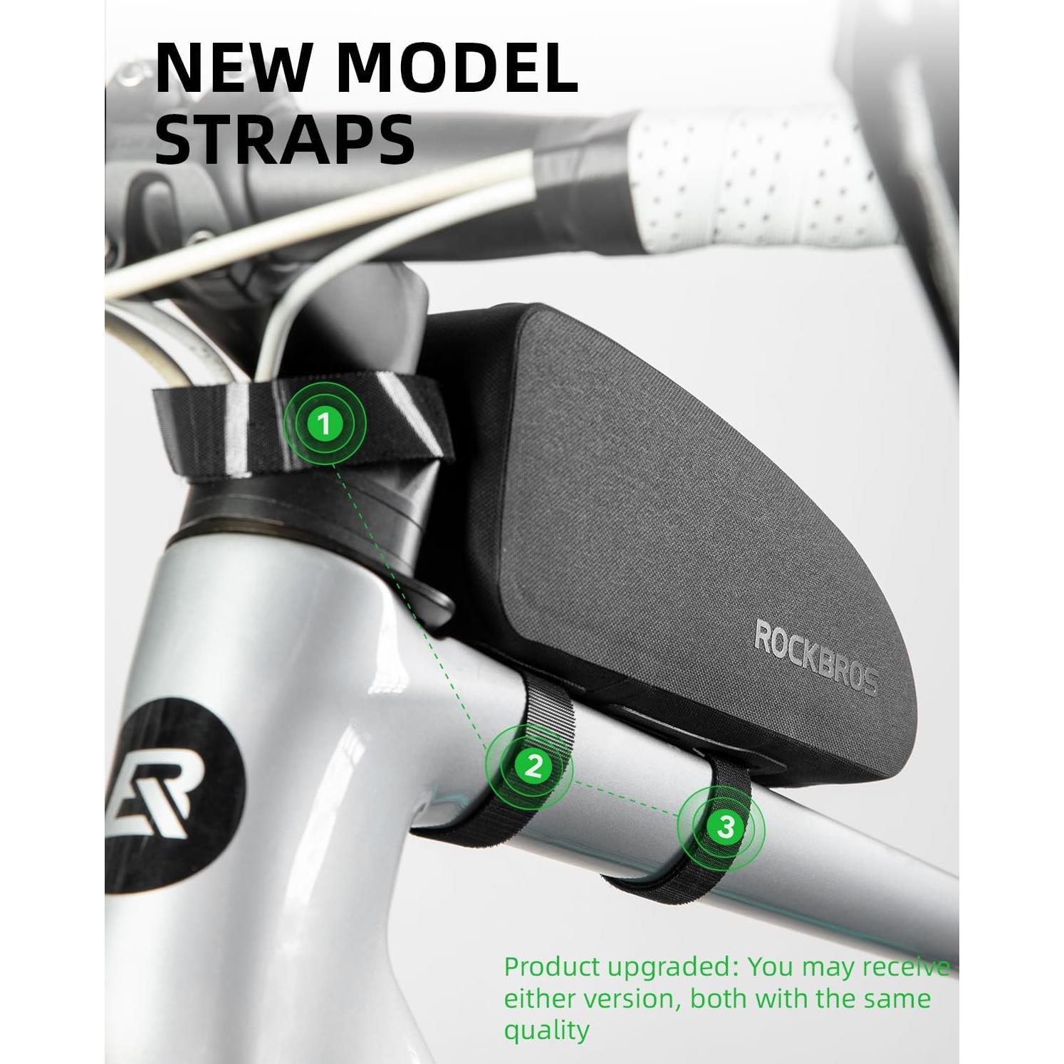 Bolsa de marco ROCKBROS impermeable 0.9L para bicicleta