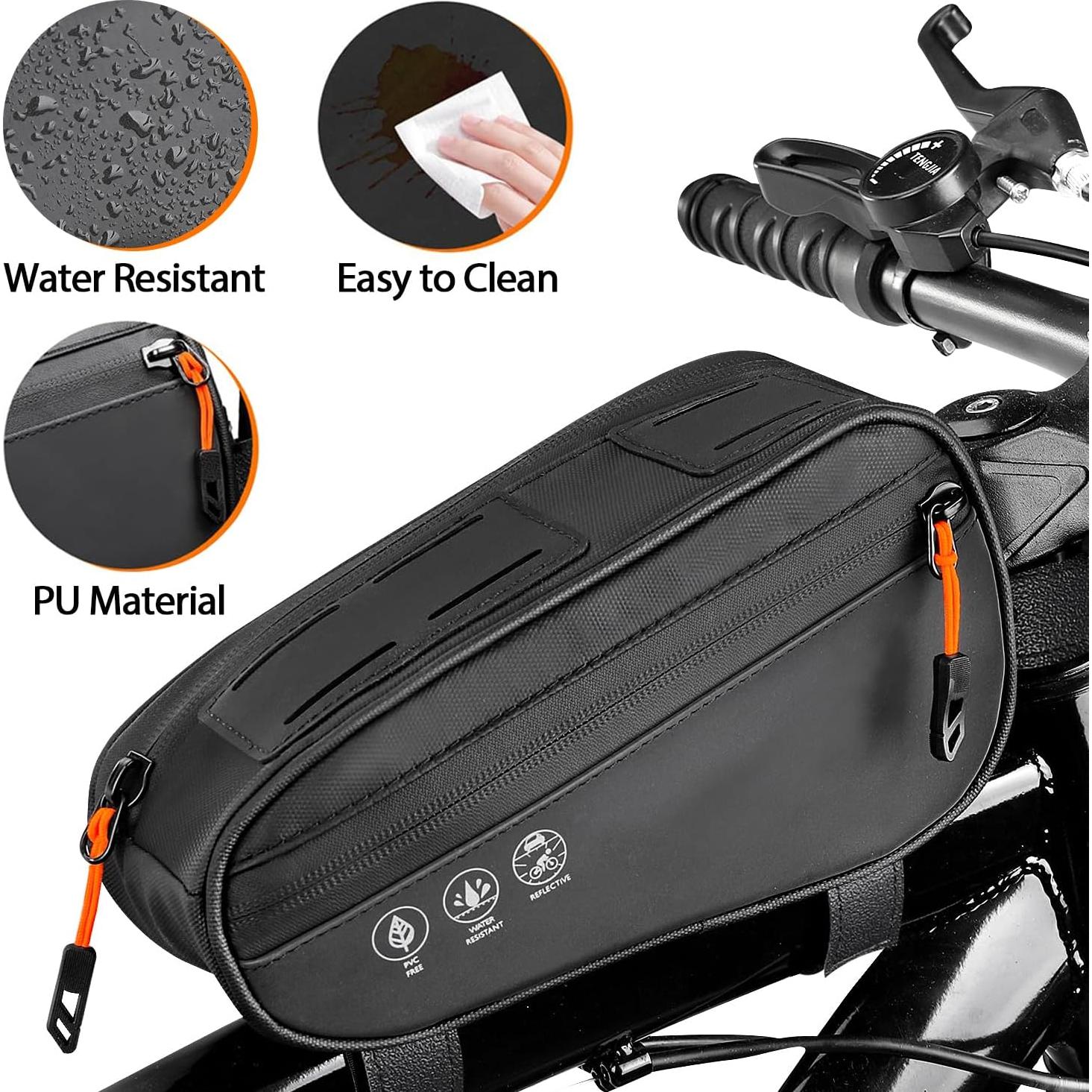 Bolsa de Marco para Bicicleta WOTOW Qjbk-24c1-ao 1.2L