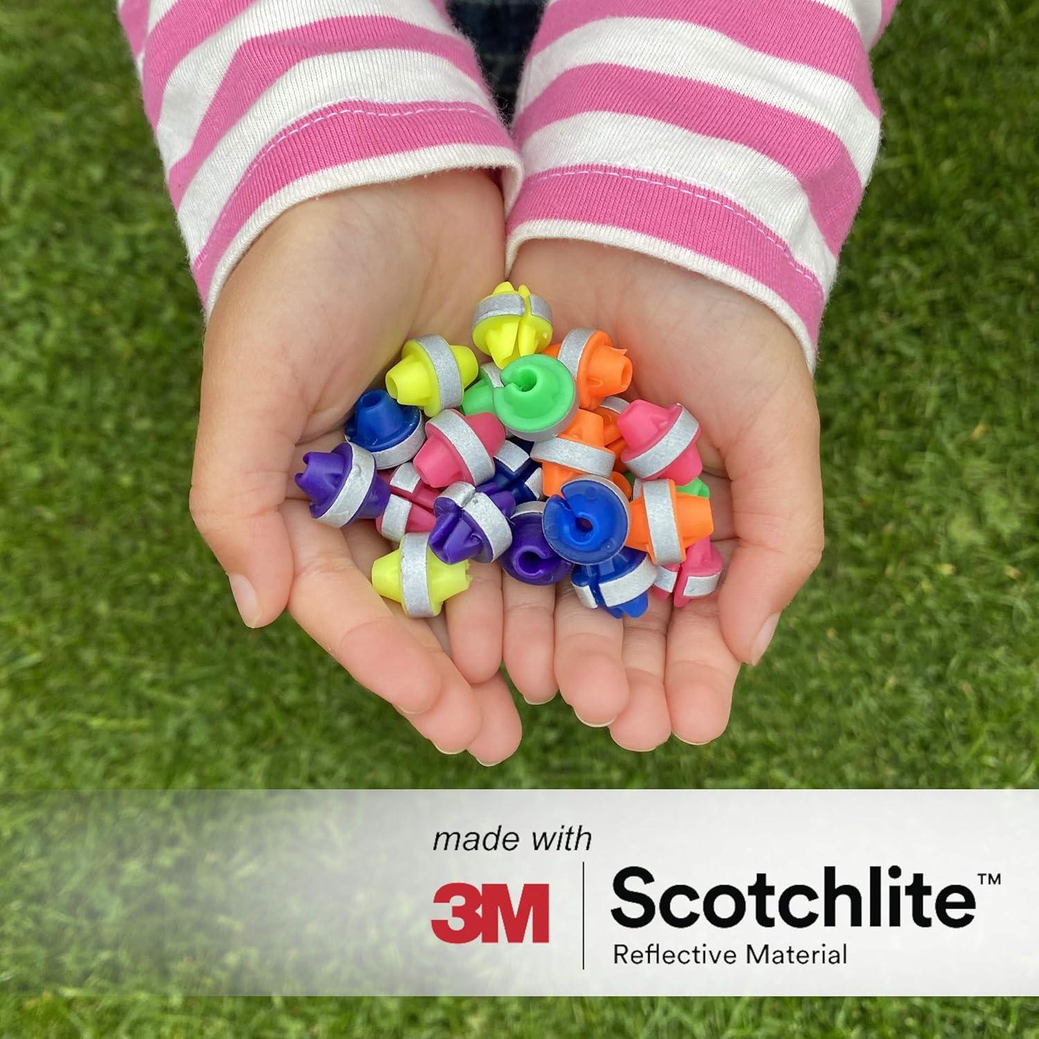 Perlas Reflectantes para Radio de Bicicleta Salzmann - 36 Piezas