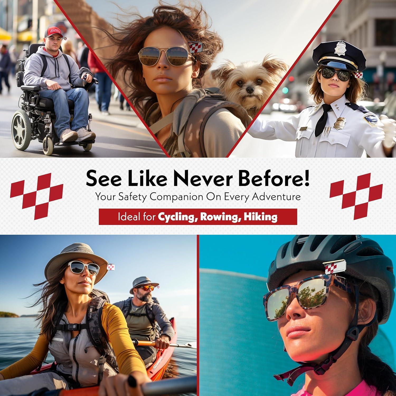 Espejo Retrovisor Compacto Take A Look para Ciclismo