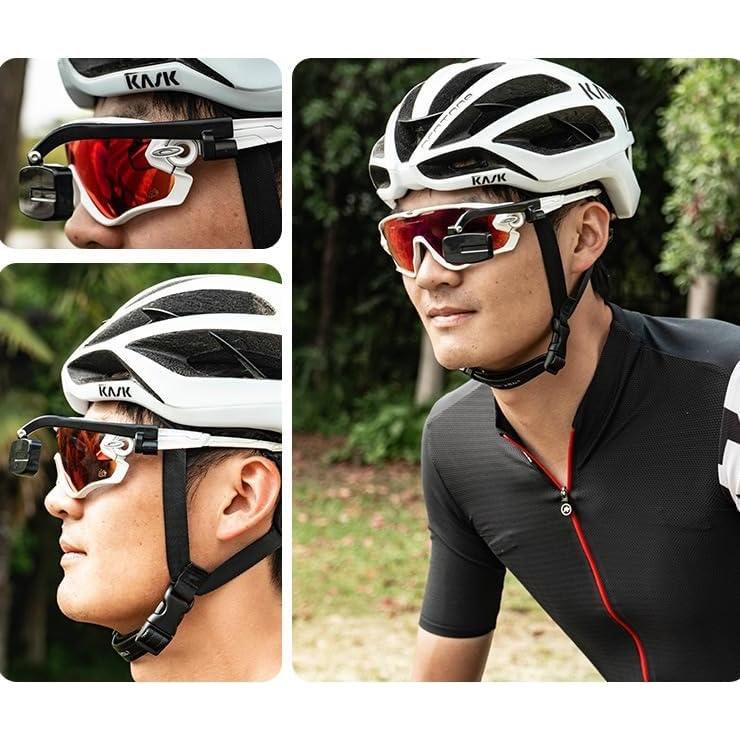 Espejo Retrovisor para Gafas de Ciclismo Genérico Ajustable 360°