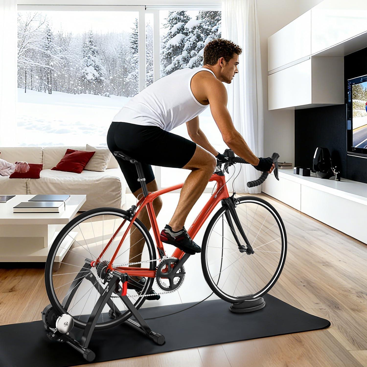 Entrenador de Bicicleta Estacionario Sportneer Turbo Magnético 71 cm