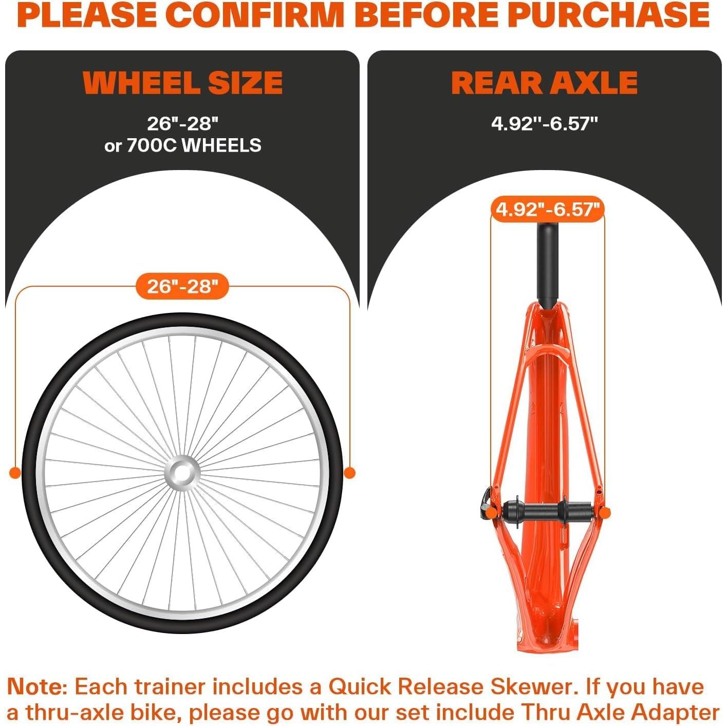 Entrenador de Bicicleta Estacionario Sportneer Turbo Magnético 71 cm