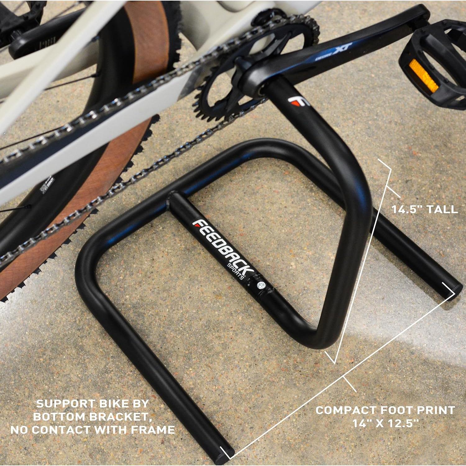 Soporte de Bicicleta Portátil Feedback Sports Scorpion Negro