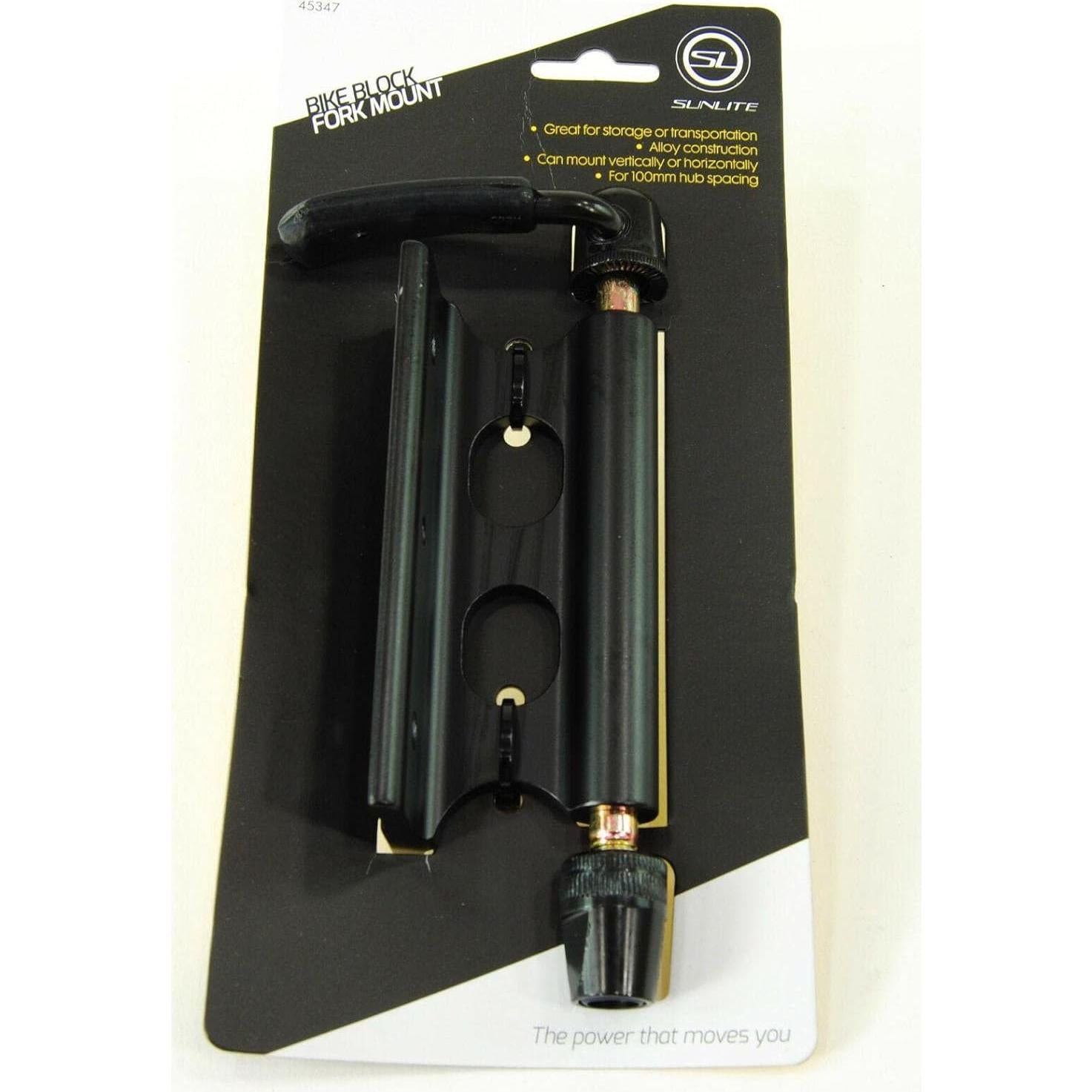 Bloque de Montaje para Bicicleta Sunlite 100mm Metal Negro