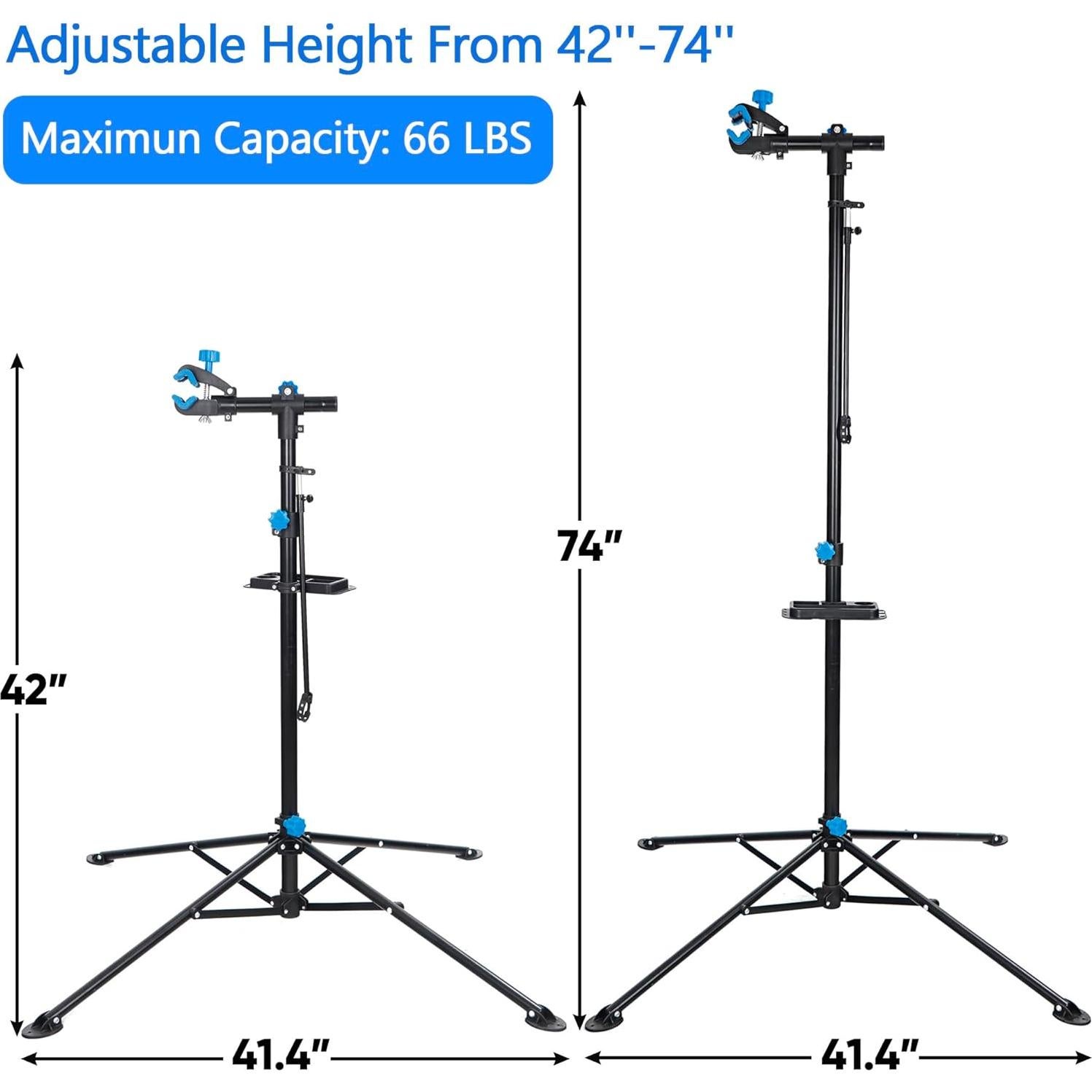 Soporte de Reparación de Bicicletas ZENY Ajustable 30 kg