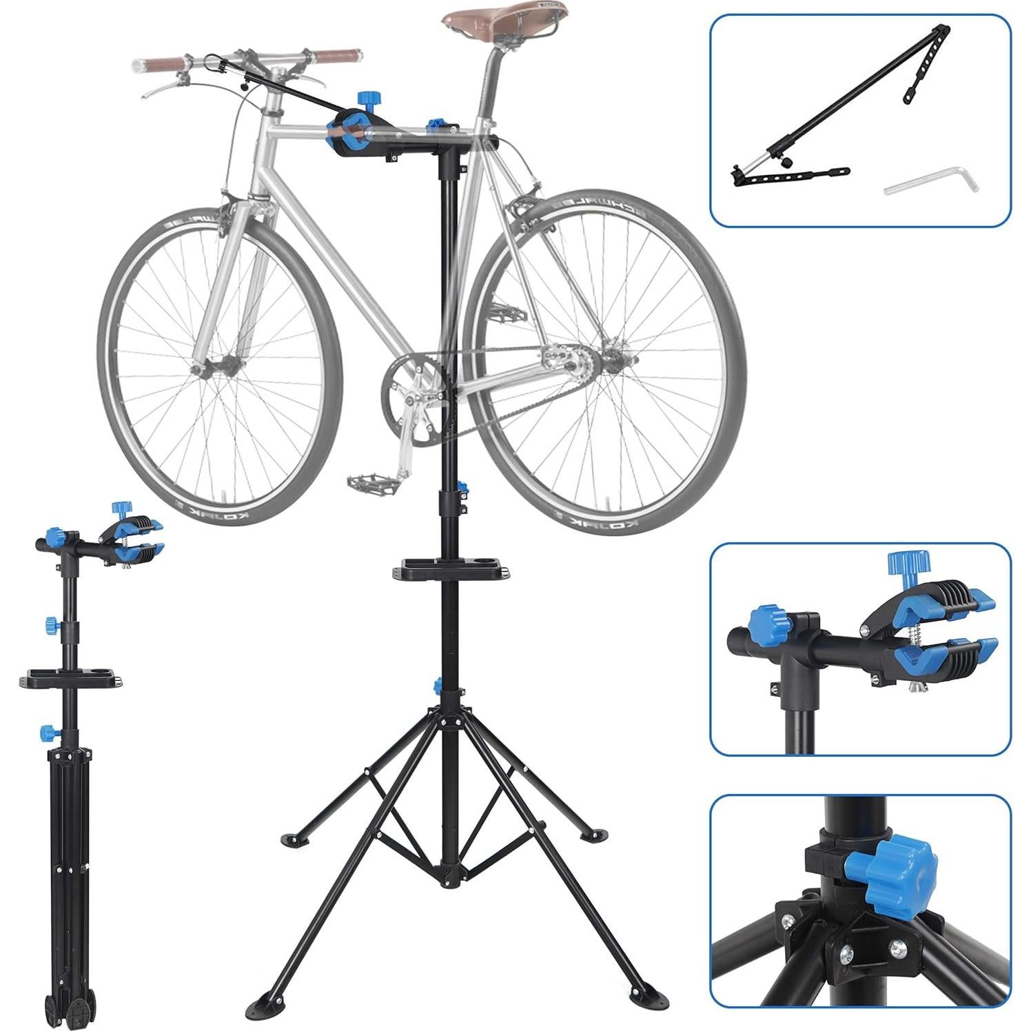 Soporte de Reparación de Bicicletas ZENY Ajustable 30 kg