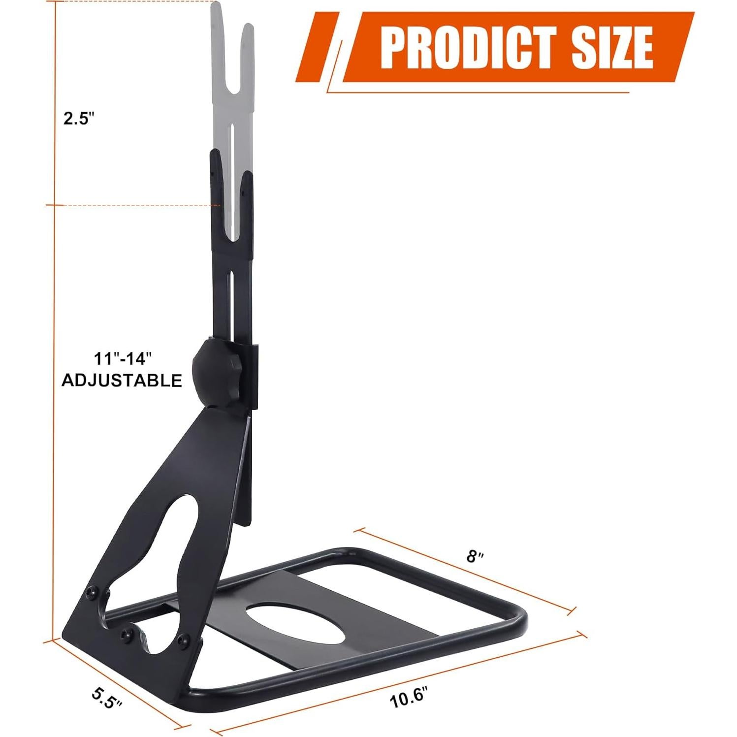 Soporte de Bicicleta WEEROCK Ajustable Montaje en Eje 20-29"