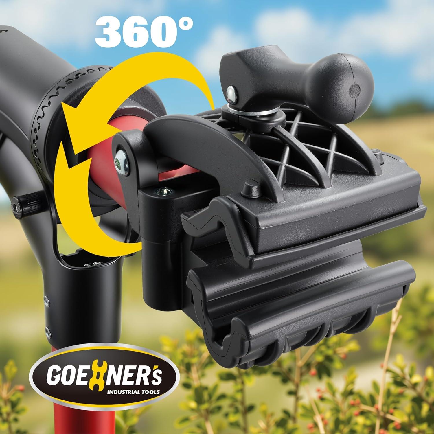 Soporte de Reparación de Bicicletas GOEHNER Aluminio 50 kg Rojo