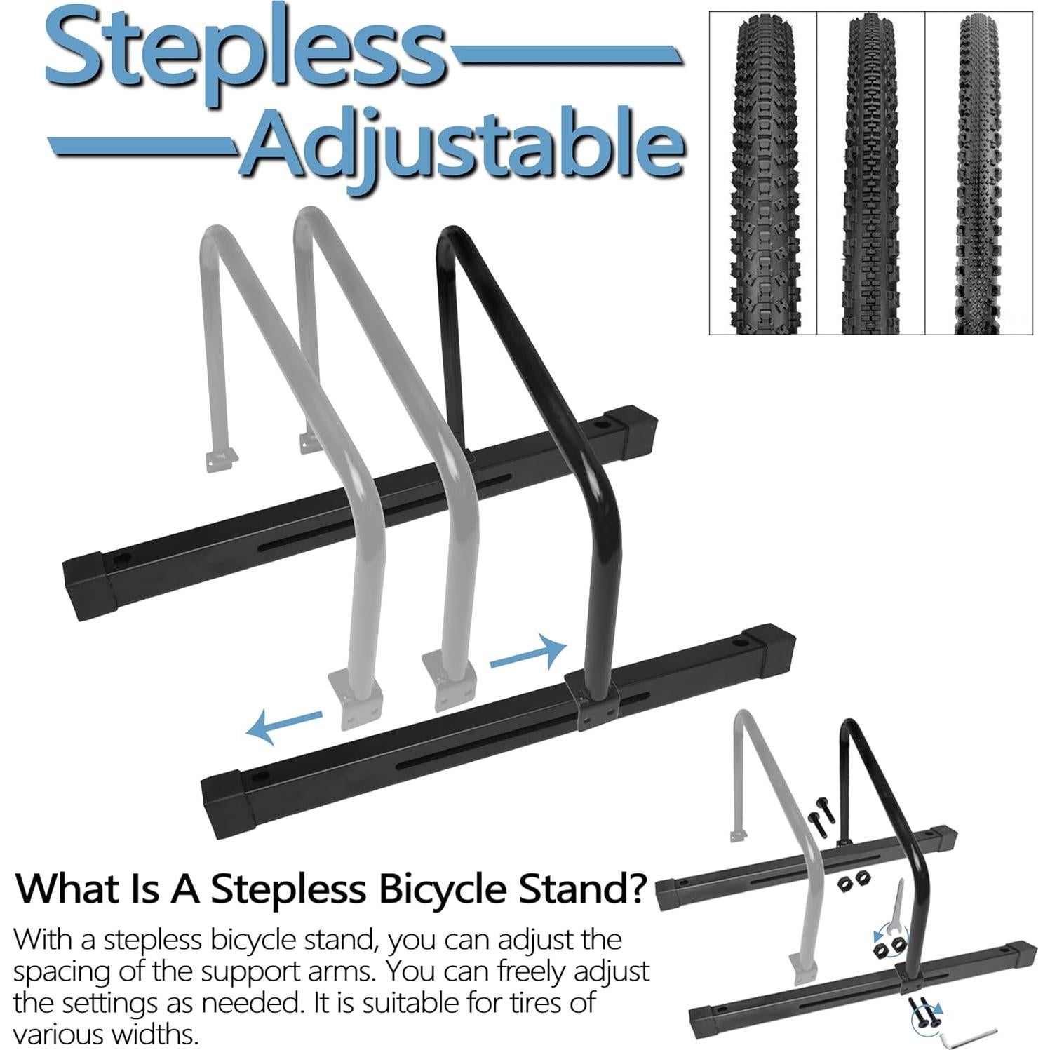 Soporte de Bicicleta YYDS Ajustable para MTB y Carretera 20-29"