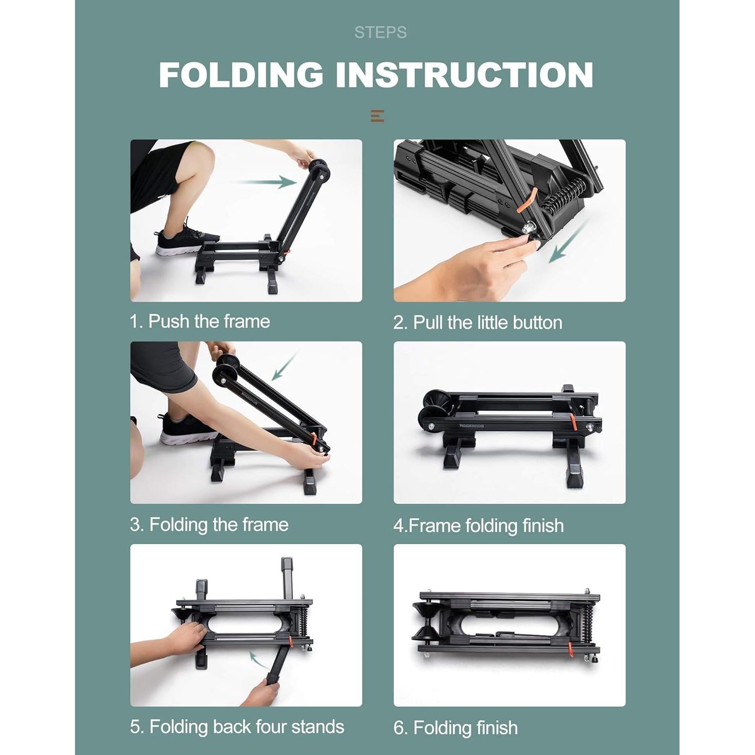 Soporte Plegable para Bicicleta ROCKBROS T30-W/US 20-29"