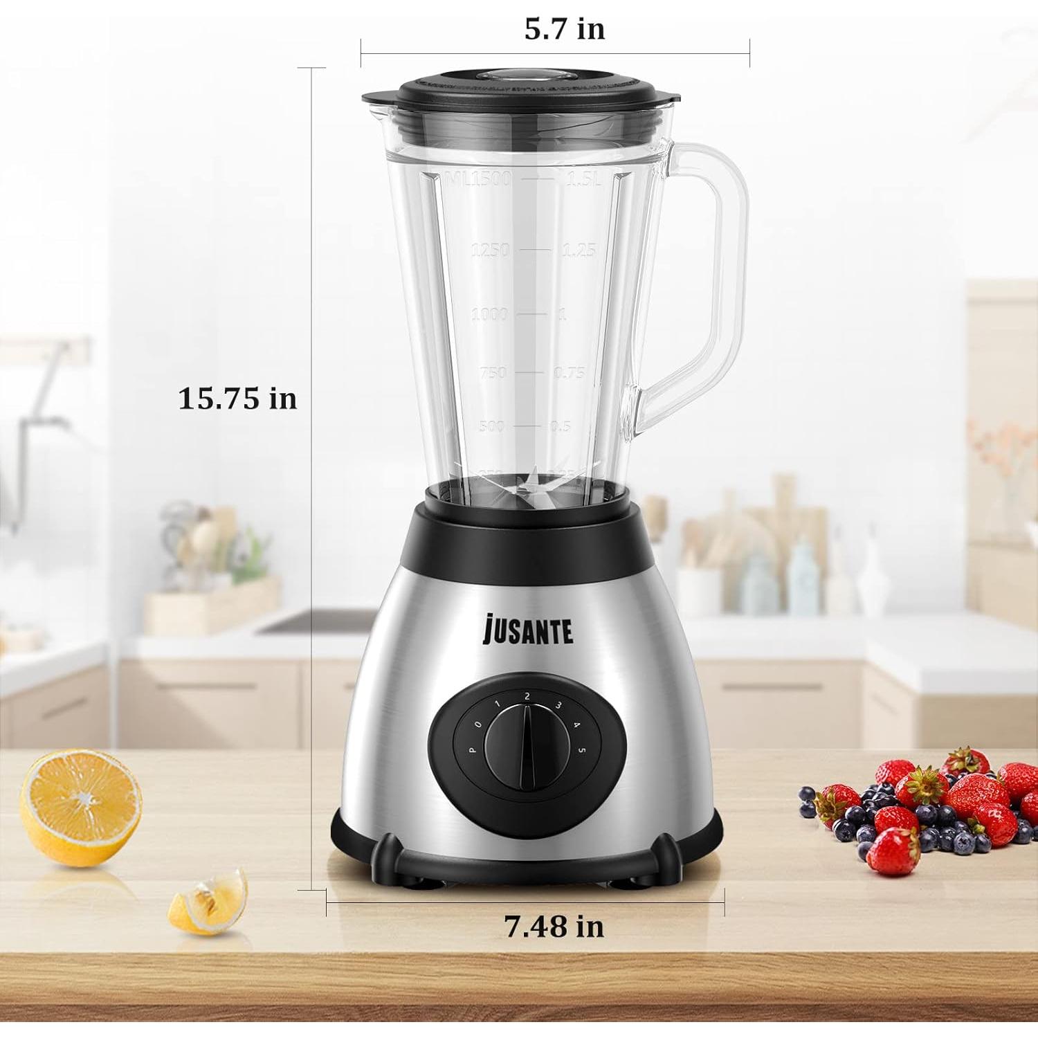 Licuadora JUSANTE Y66E 1000W 1.42L 5 velocidades