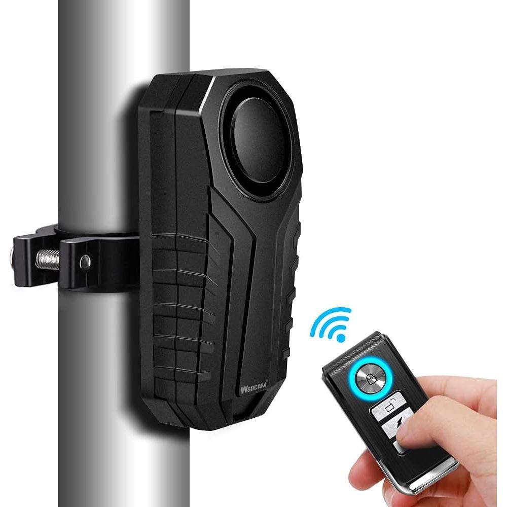 Alarma Antirrobo WSDCAM para Bicicleta 113dB Impermeable