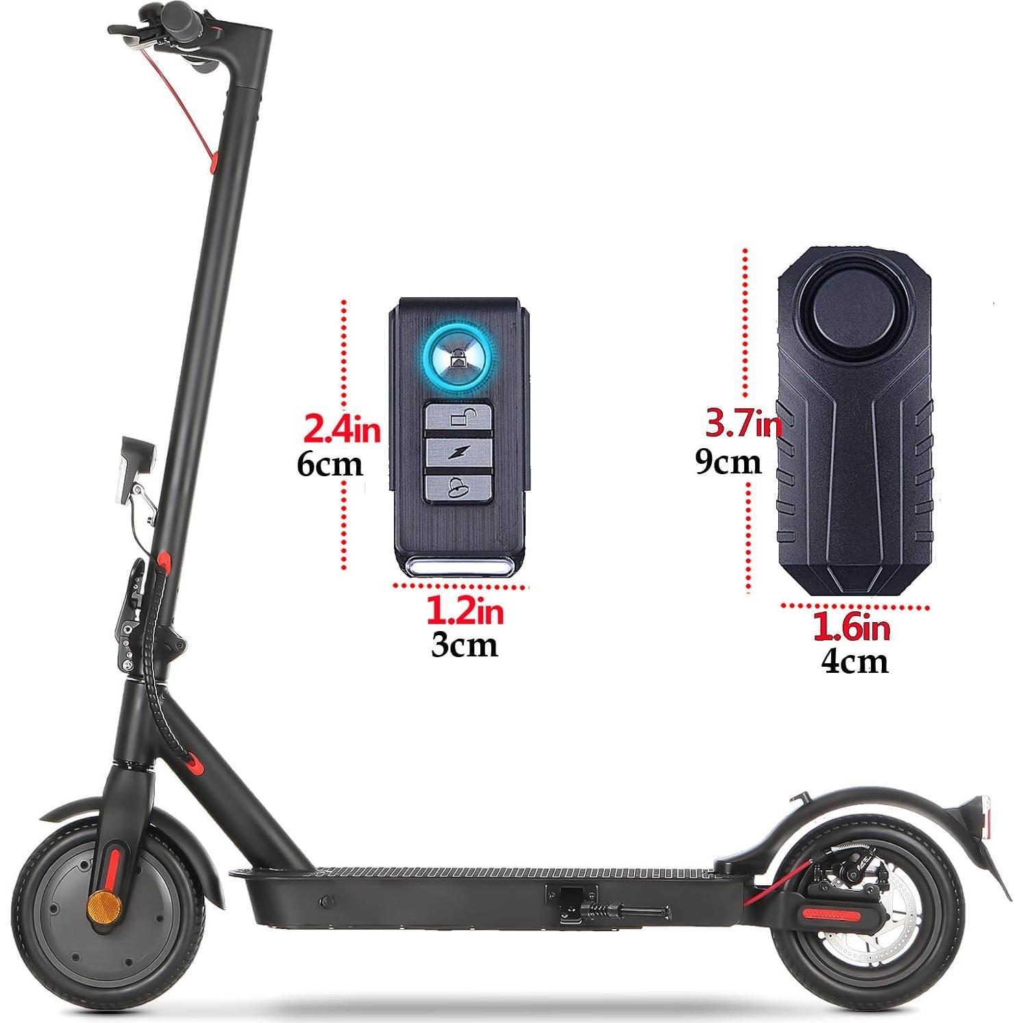 Alarma Antirrobo para Bicicleta HENDUN KS-SF22R 113dB Impermeable