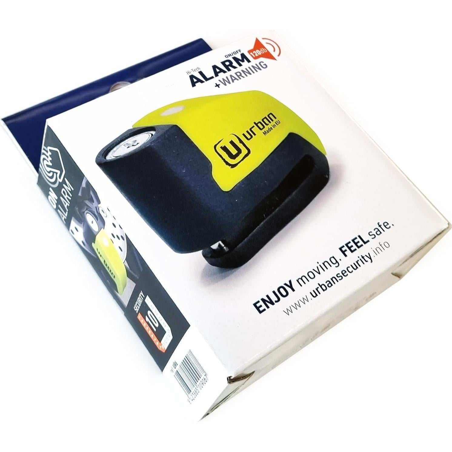Cerradura de Disco URBAN UR6 con Alarma 120db Impermeable