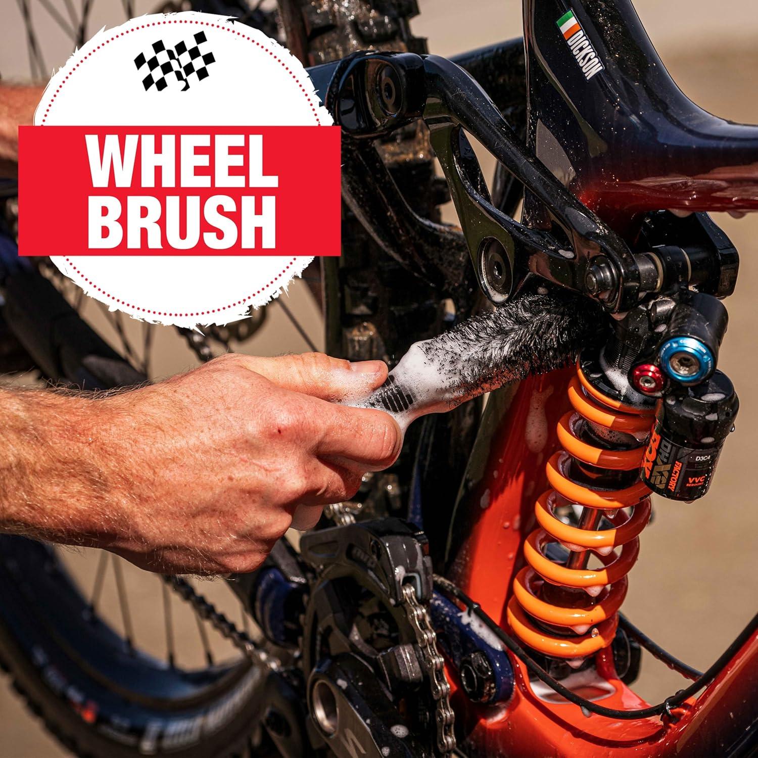 Juego de Cepillos Finish Line Easy-Pro 5 Piezas para Bicicletas