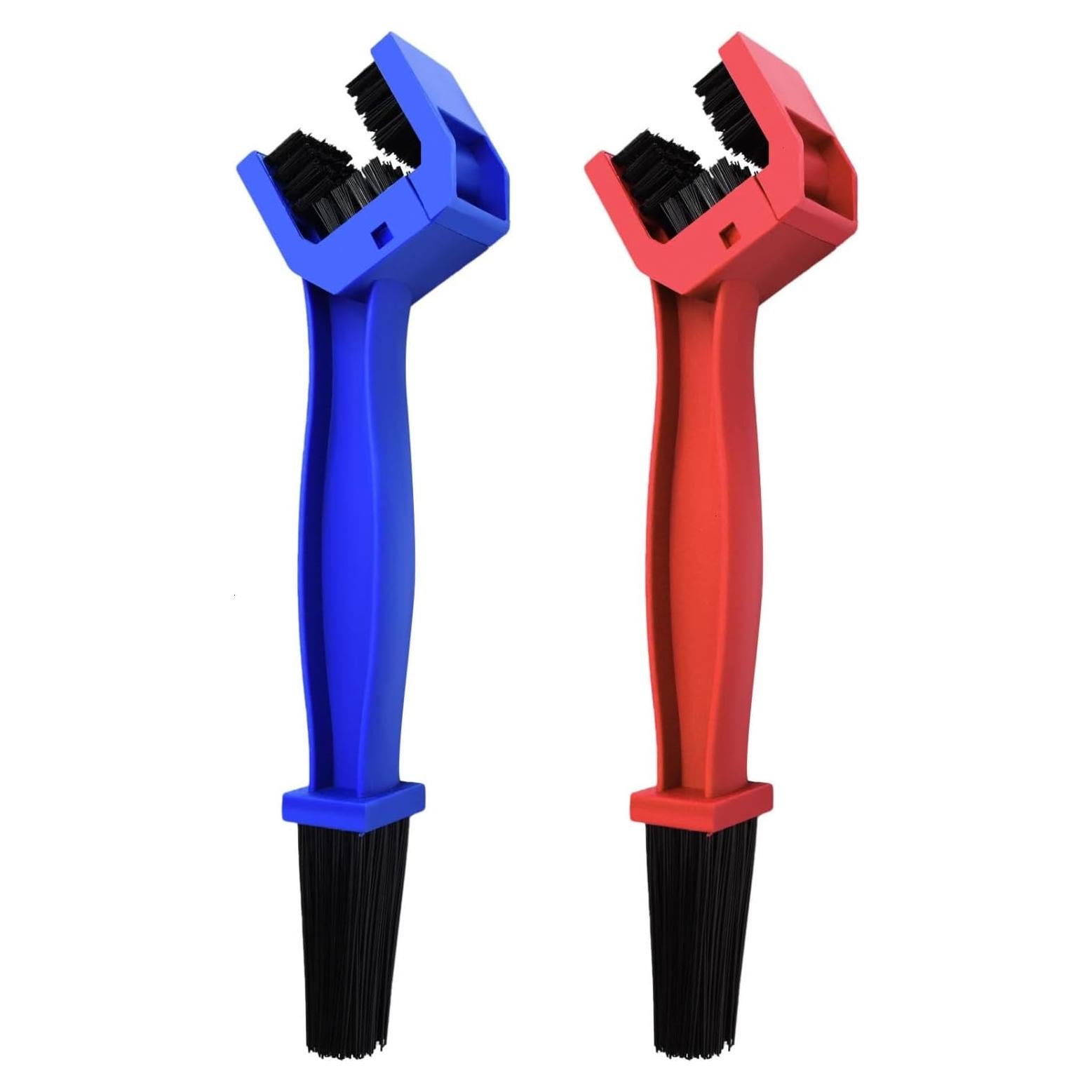 Limpiador de cadena de bicicleta WEFOO - 2 cepillos multiusos