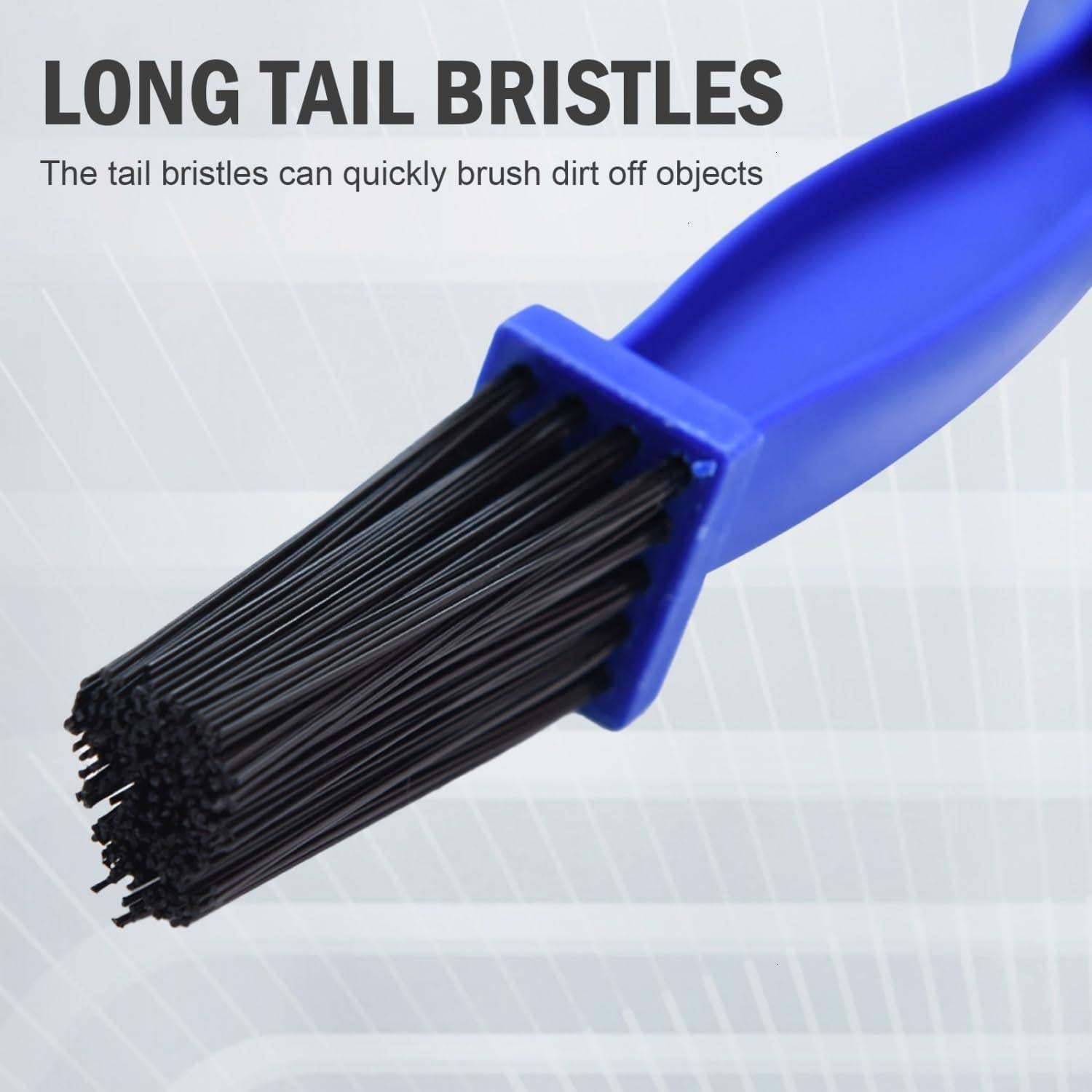 Limpiador de cadena de bicicleta WEFOO - 2 cepillos multiusos