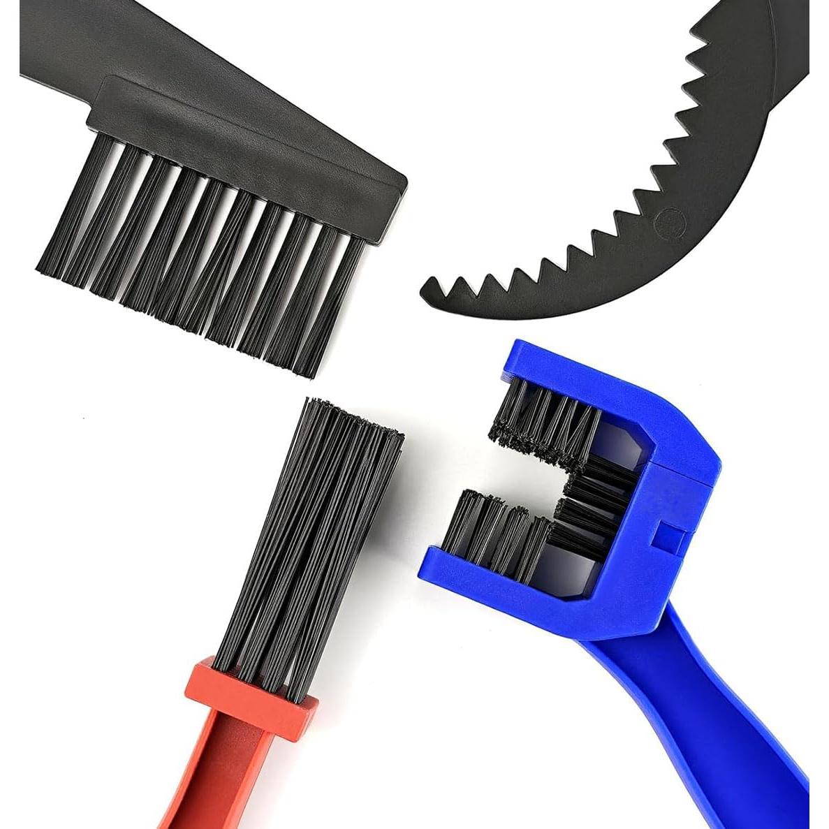 Kit de Limpieza de Cadena de Bicicleta Angjiny 5 Piezas