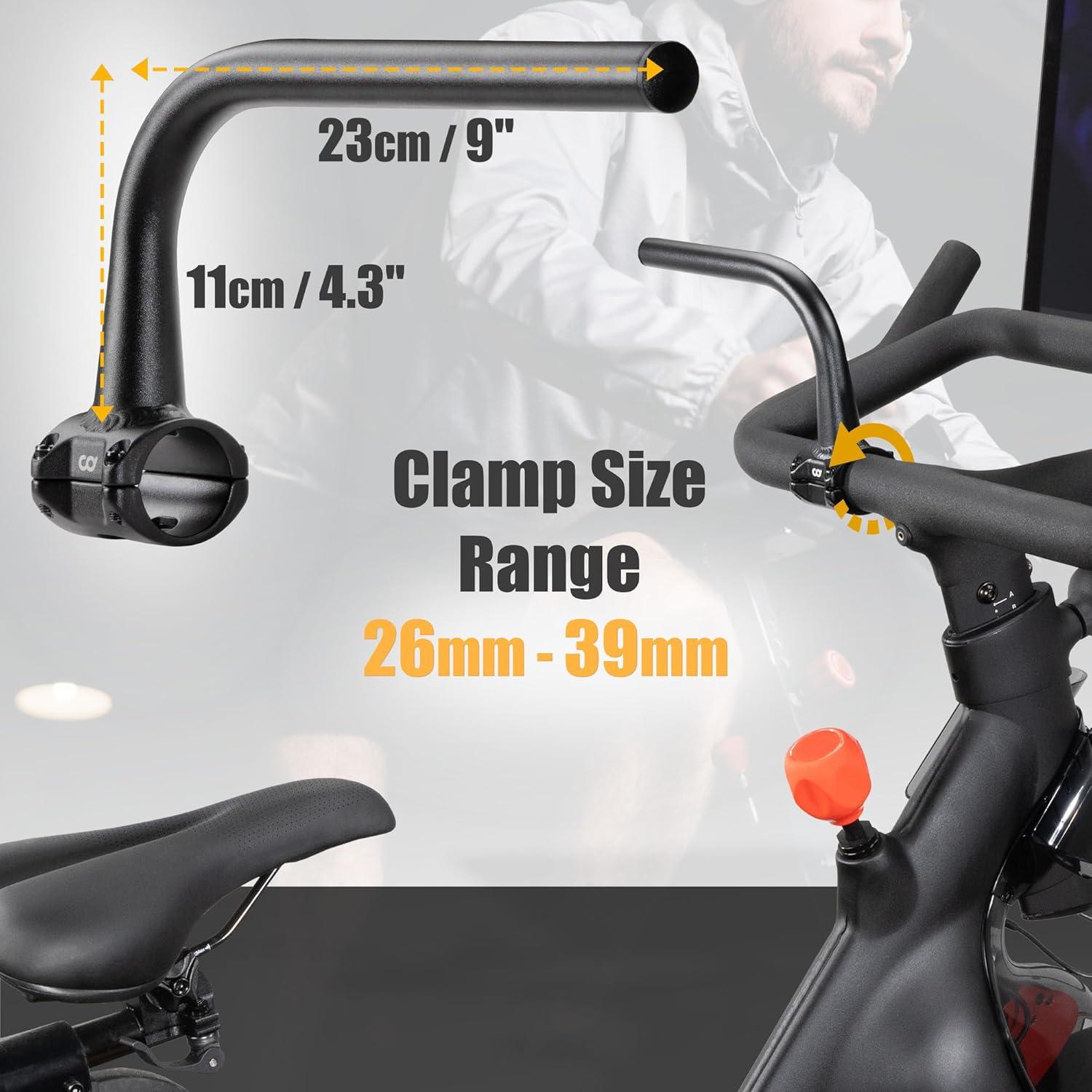 Extensores de Manillar para Bicicleta de Ejercicio CyclingDeal