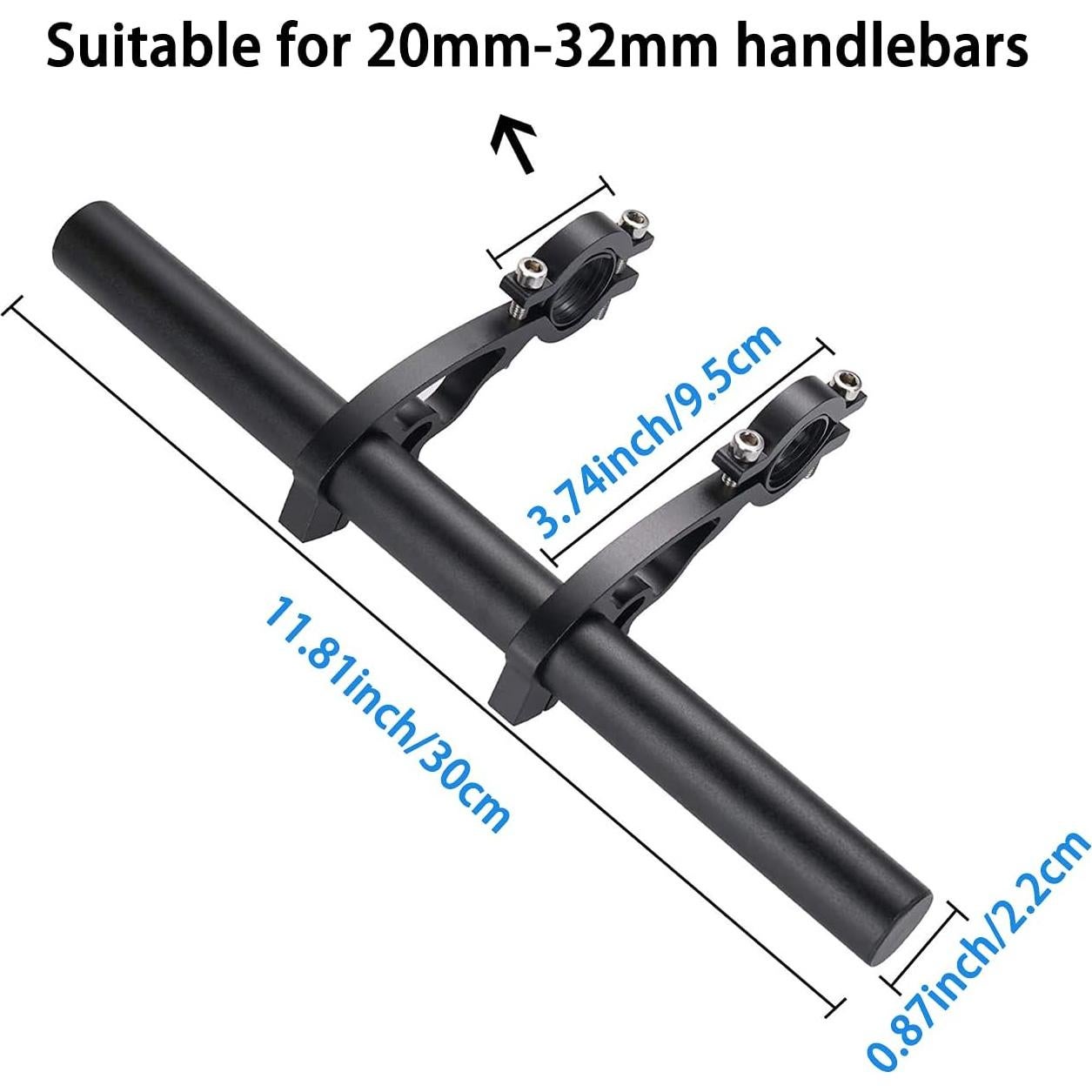 Extensor de Manillares Doble XNX 30cm para Bicicleta