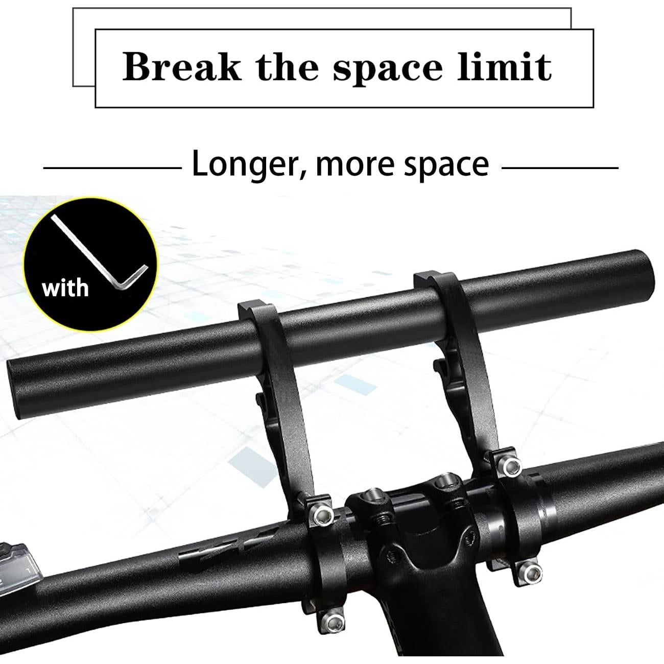 Extensor de Manillares Doble XNX 30cm para Bicicleta