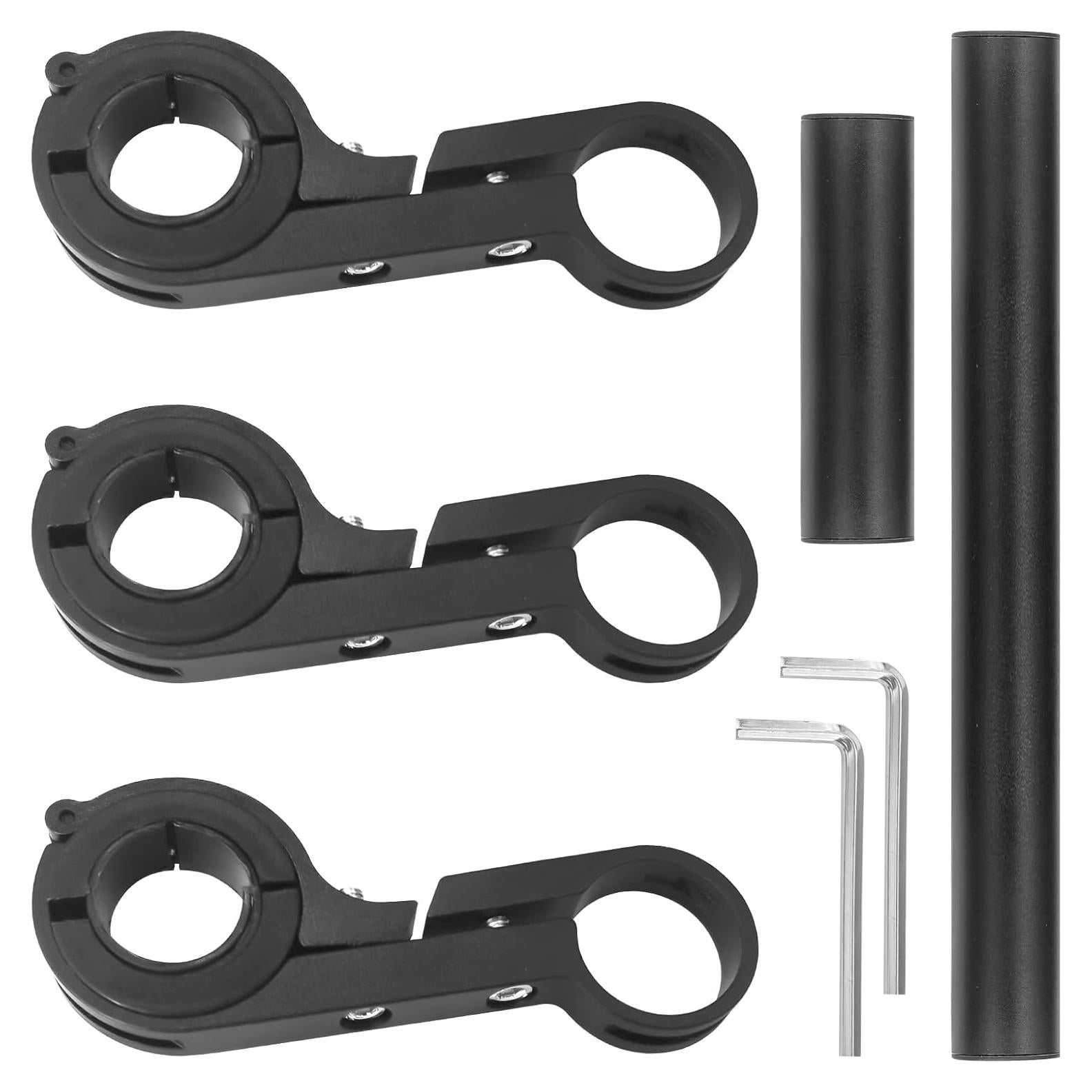 Extensor de Manillar de Bicicleta LJZP 10cm y 30cm Aluminio