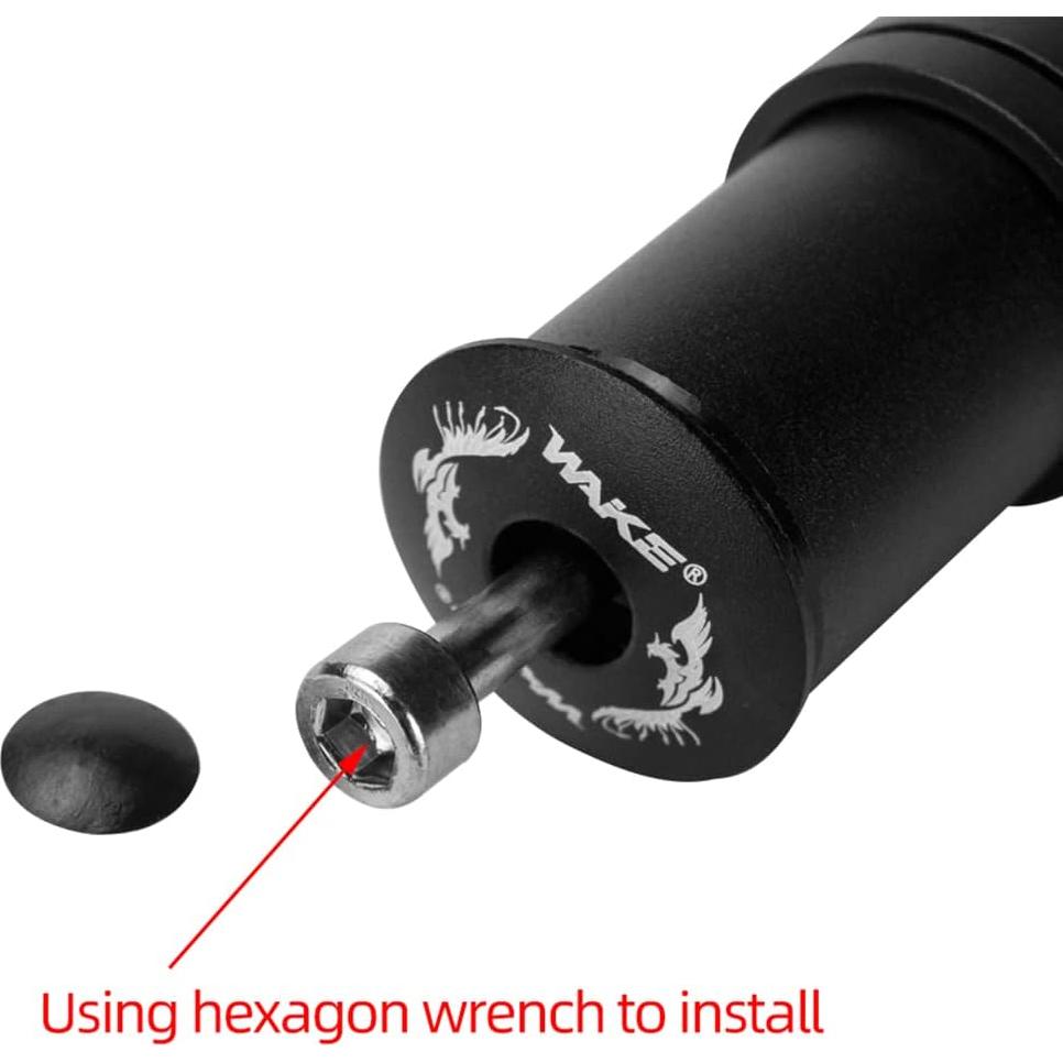 Elevador de Manillar Wake Ajustable 180mm para Bicicleta