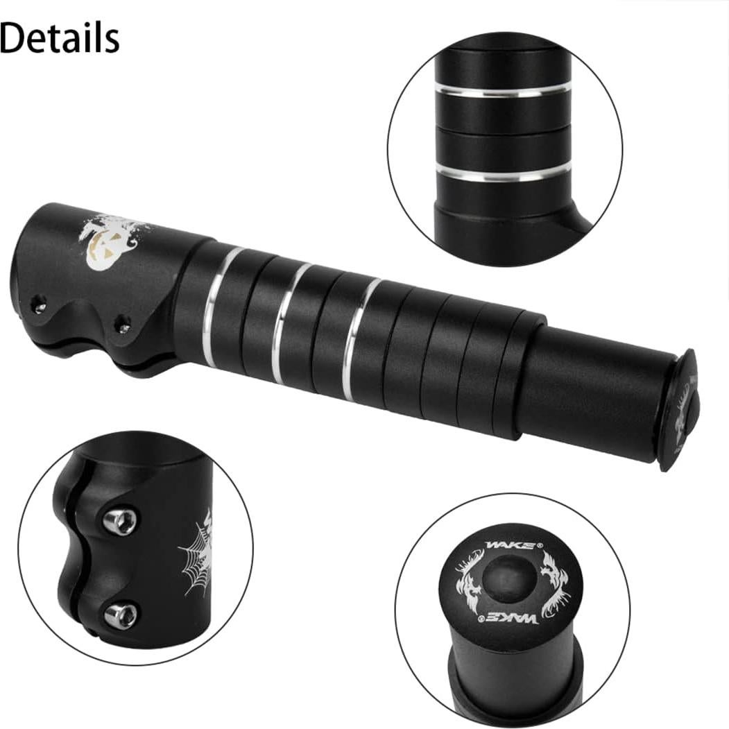 Elevador de Manillar Wake Ajustable 180mm para Bicicleta