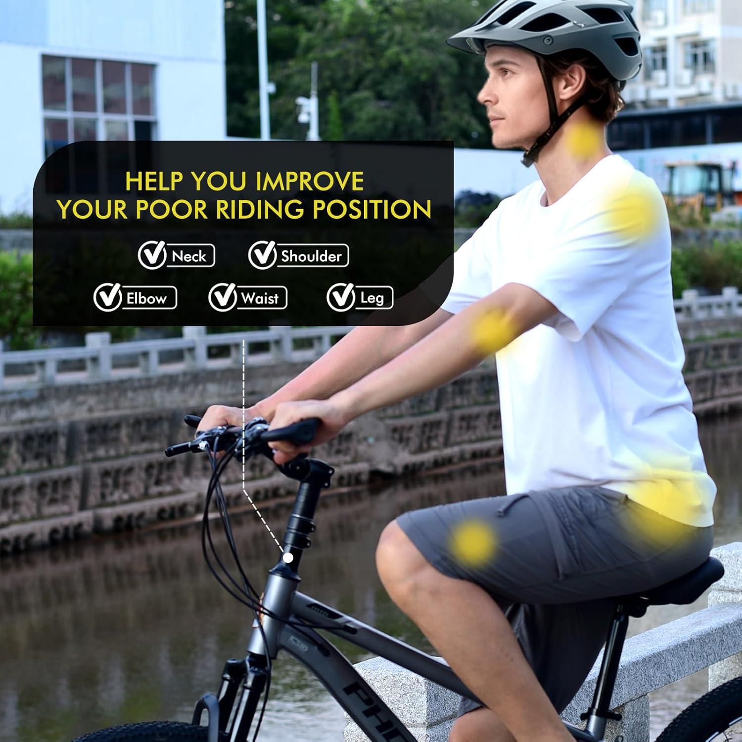 Elevador de Manillar Ajustable COTOUXKER 31.8mm 0-60°